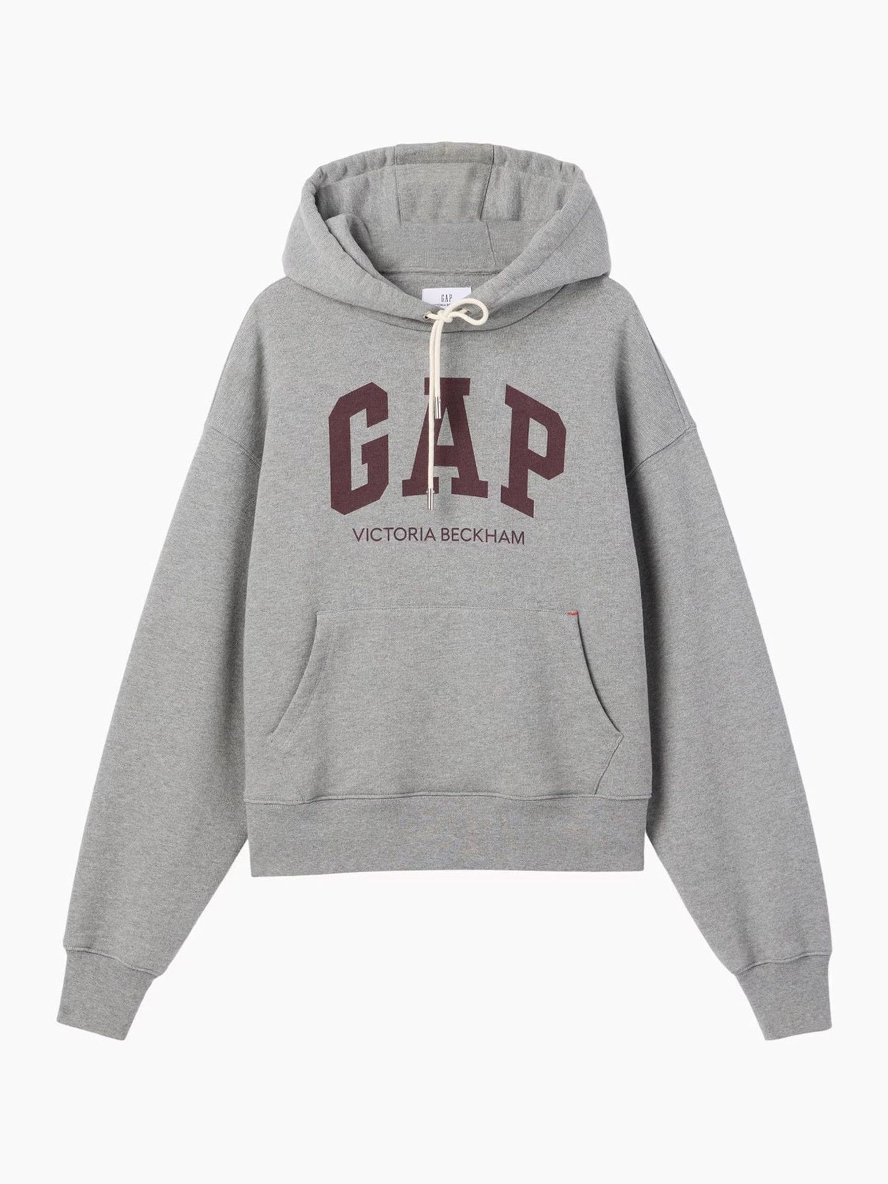 Gap x Victoria Beckham Grey Extra Heavyweight French Terry Hoodie - Image 4 of 4