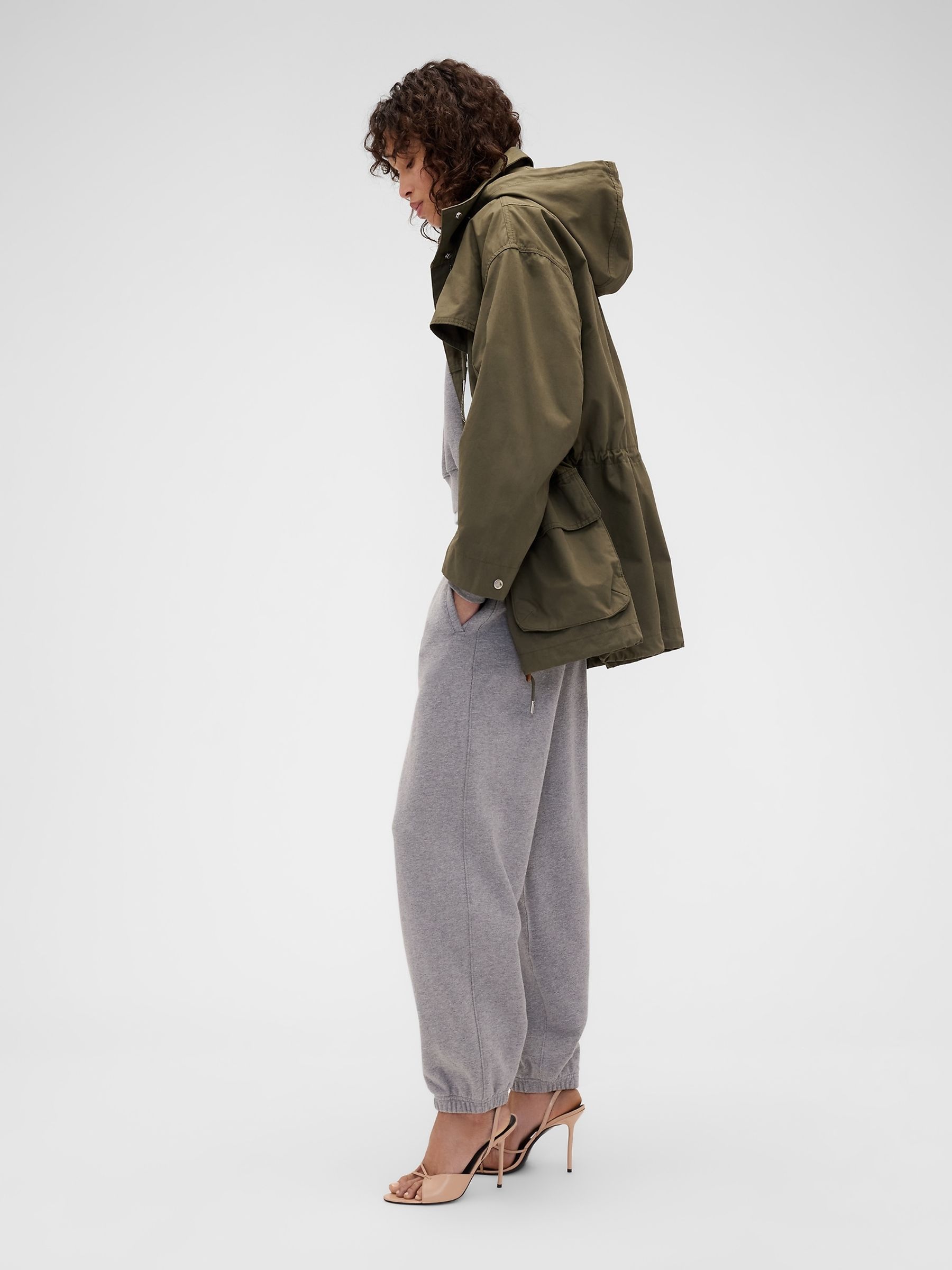 Gap x Victoria Beckham Grey Heavyweight French Terry Joggers - Image 3 of 6