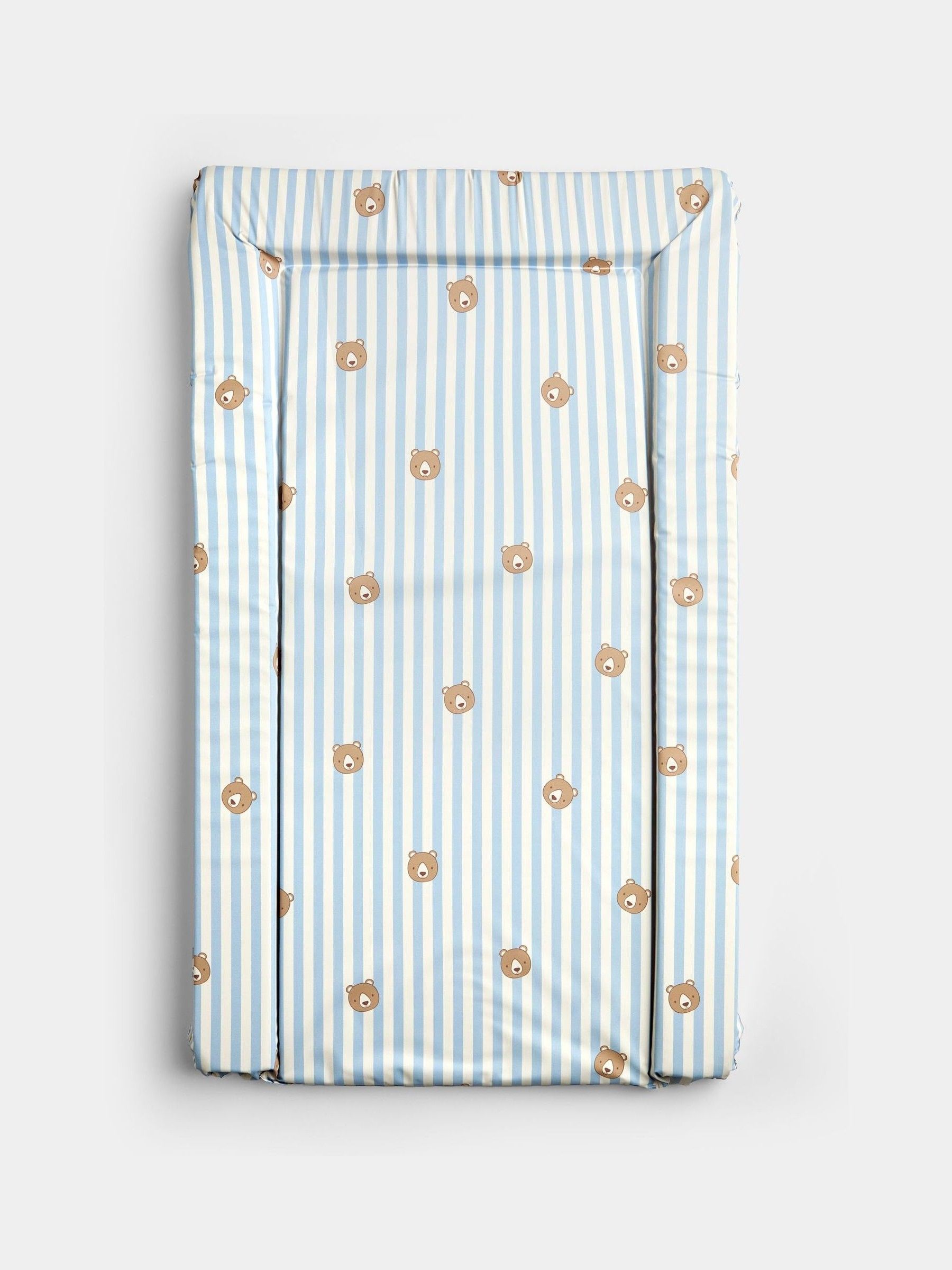 Blue Bear Print Changing Mat - Image 1 of 3 Blue Bear Print Changing Mat - Image 1 of 3