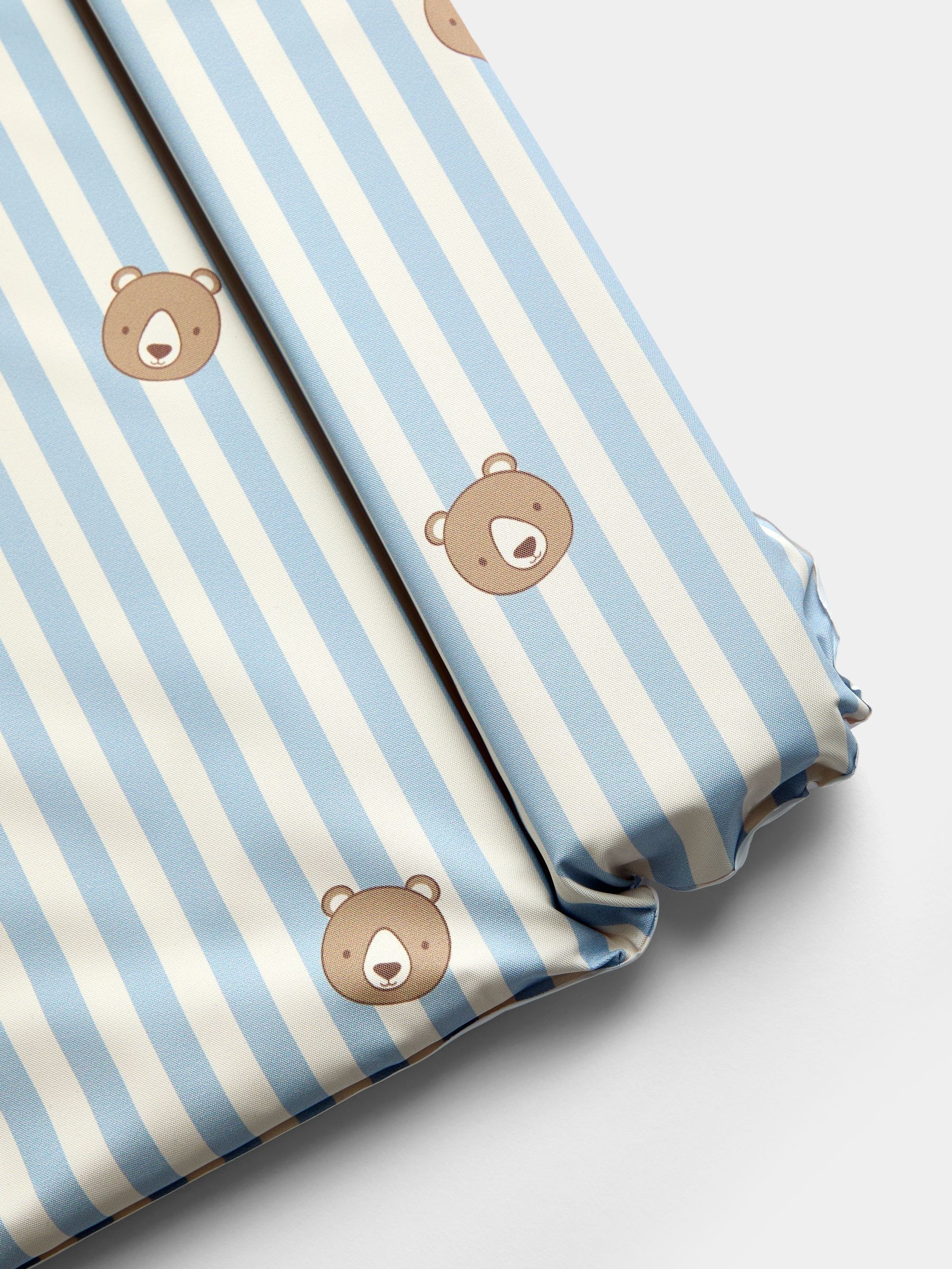 Blue Bear Print Changing Mat - Image 2 of 3 Blue Bear Print Changing Mat - Image 2 of 3