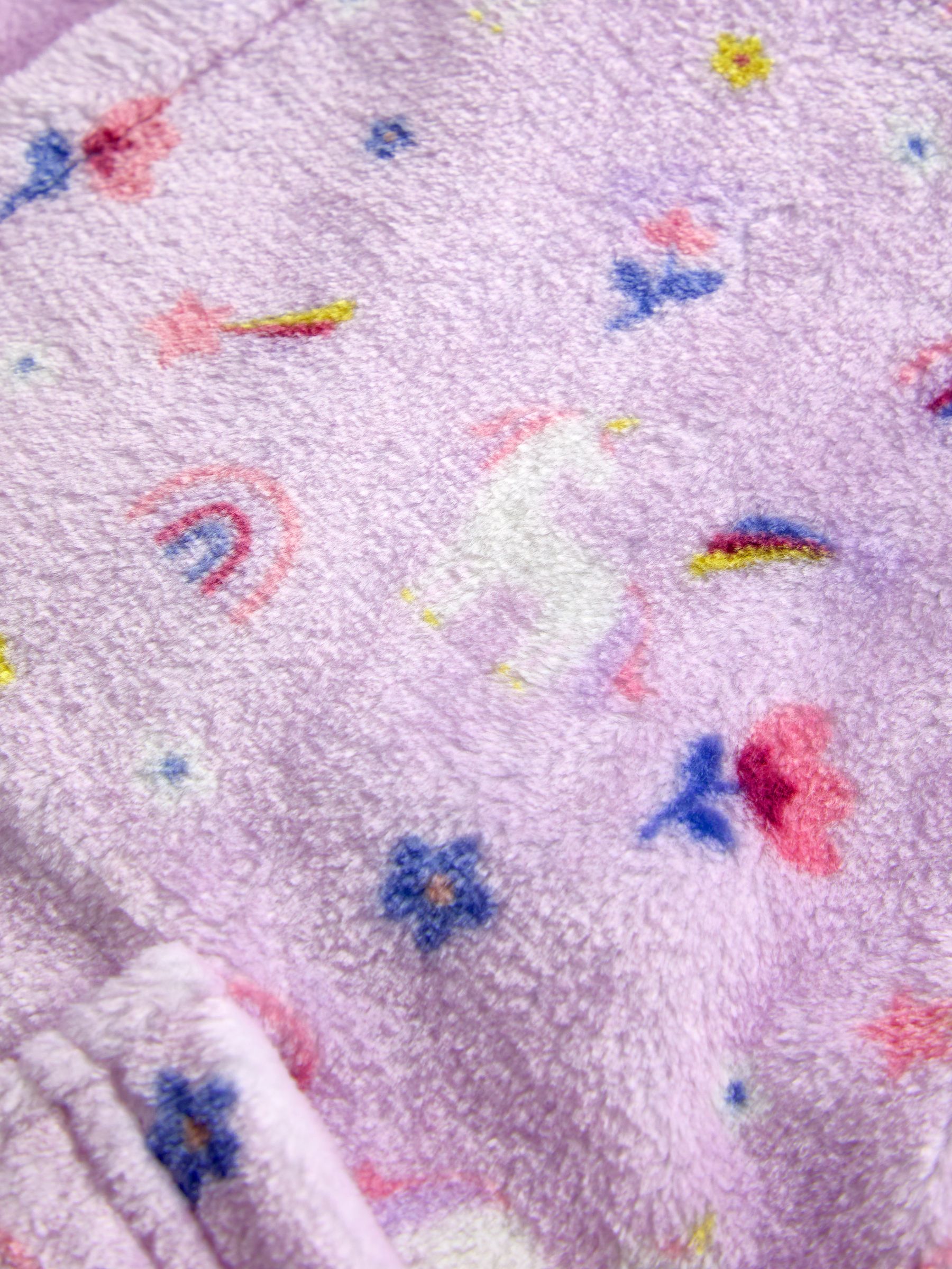 Pink Unicorn Dressing Gown - Image 4 of 4