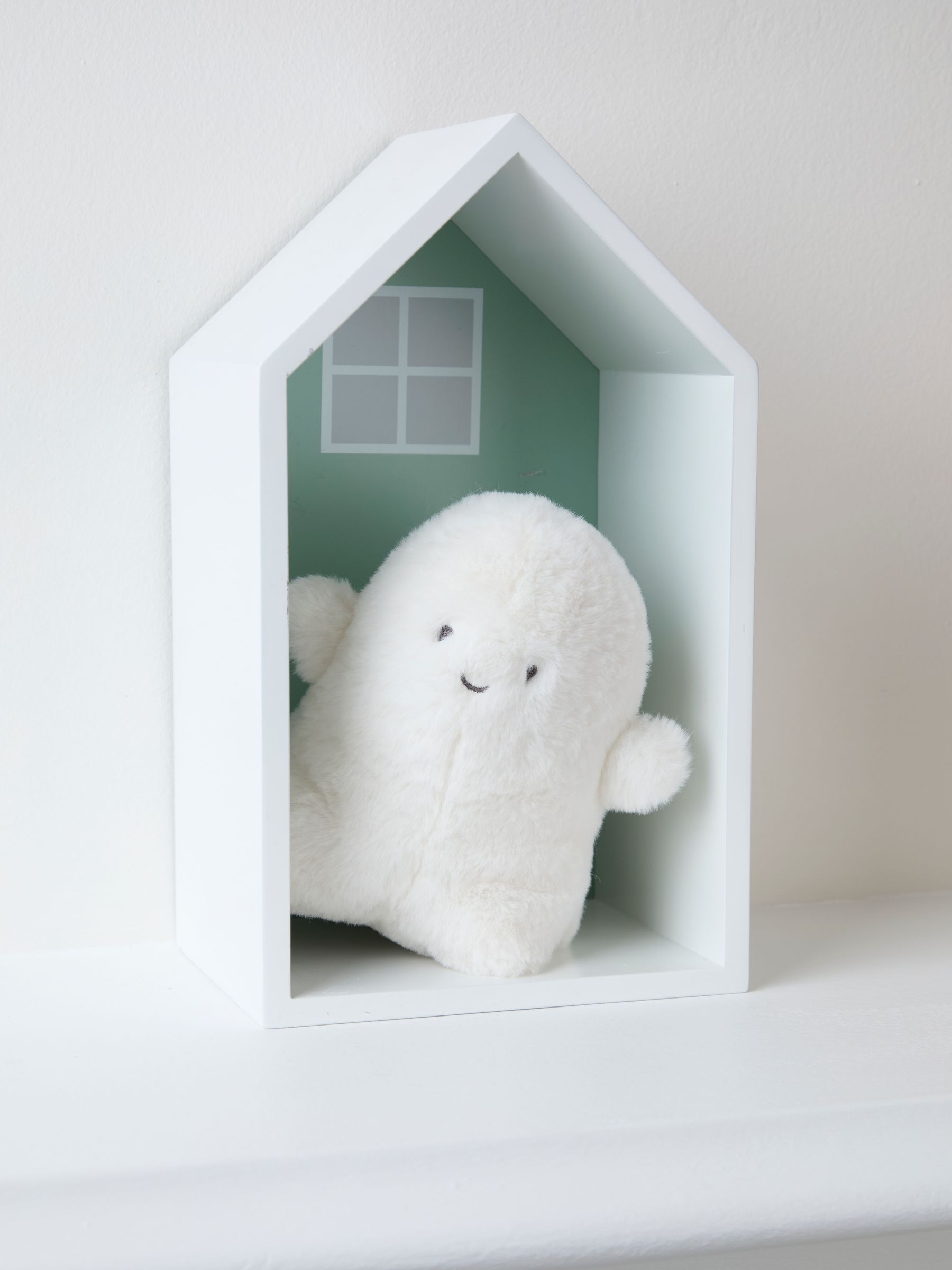 Monty Ghost Small Soft Toy Plushie - Image 1 of 4