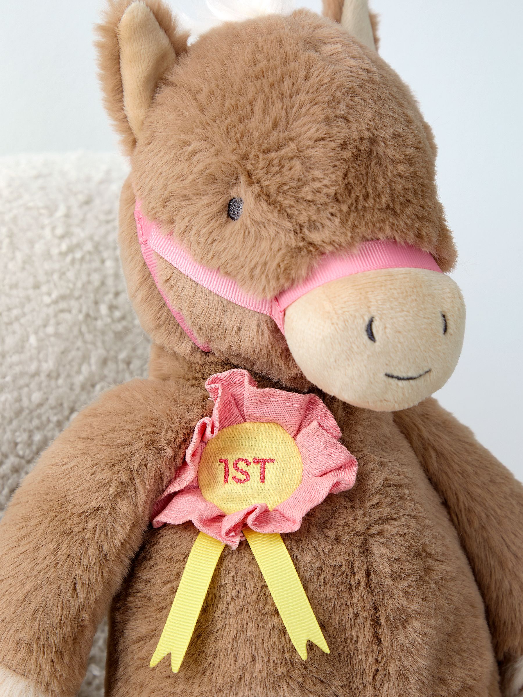 Harriet Horse Medium Soft Toy Plushie - Image 4 of 4 Harriet Horse Medium Soft Toy Plushie - Image 4 of 4