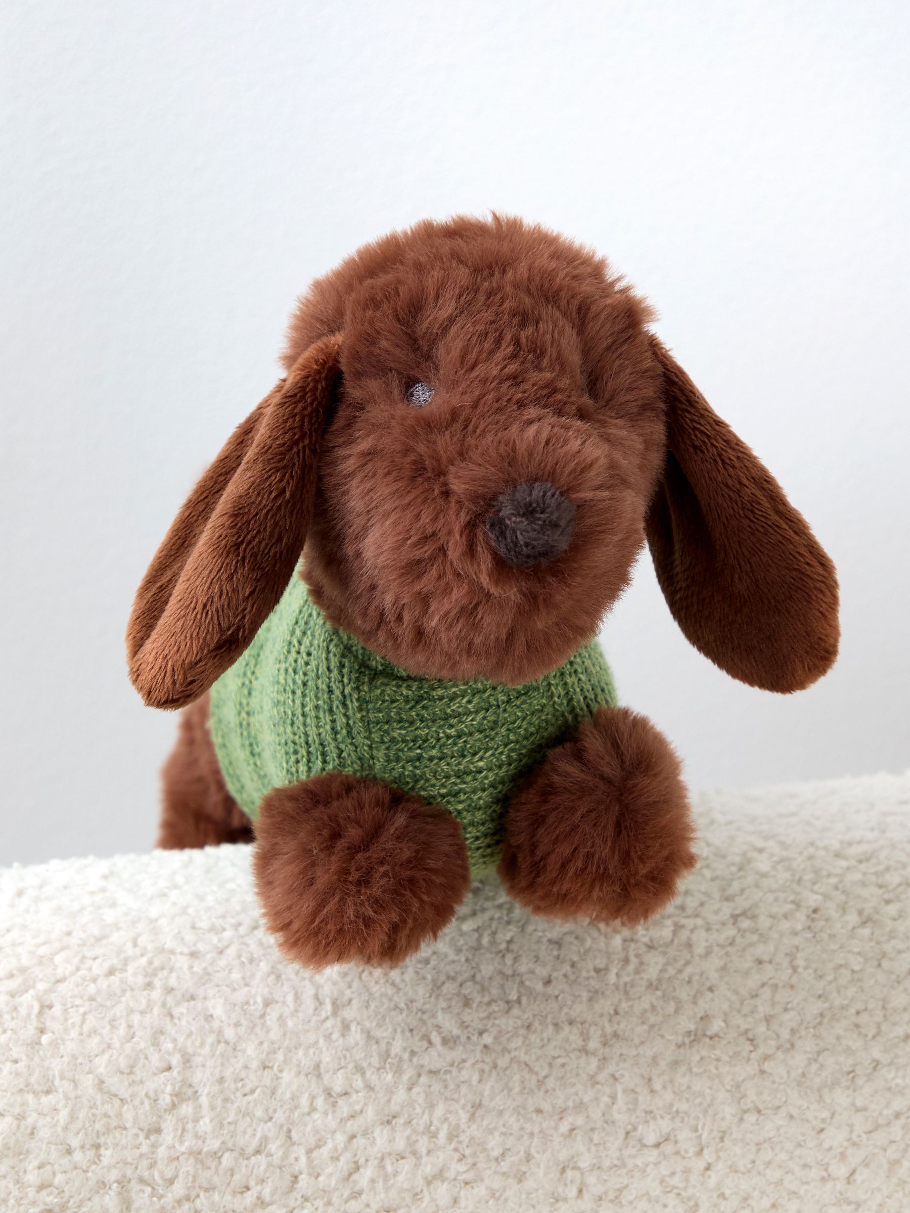 Stevie Sausage Dog Small Soft Toy Plushie - Image 3 of 4