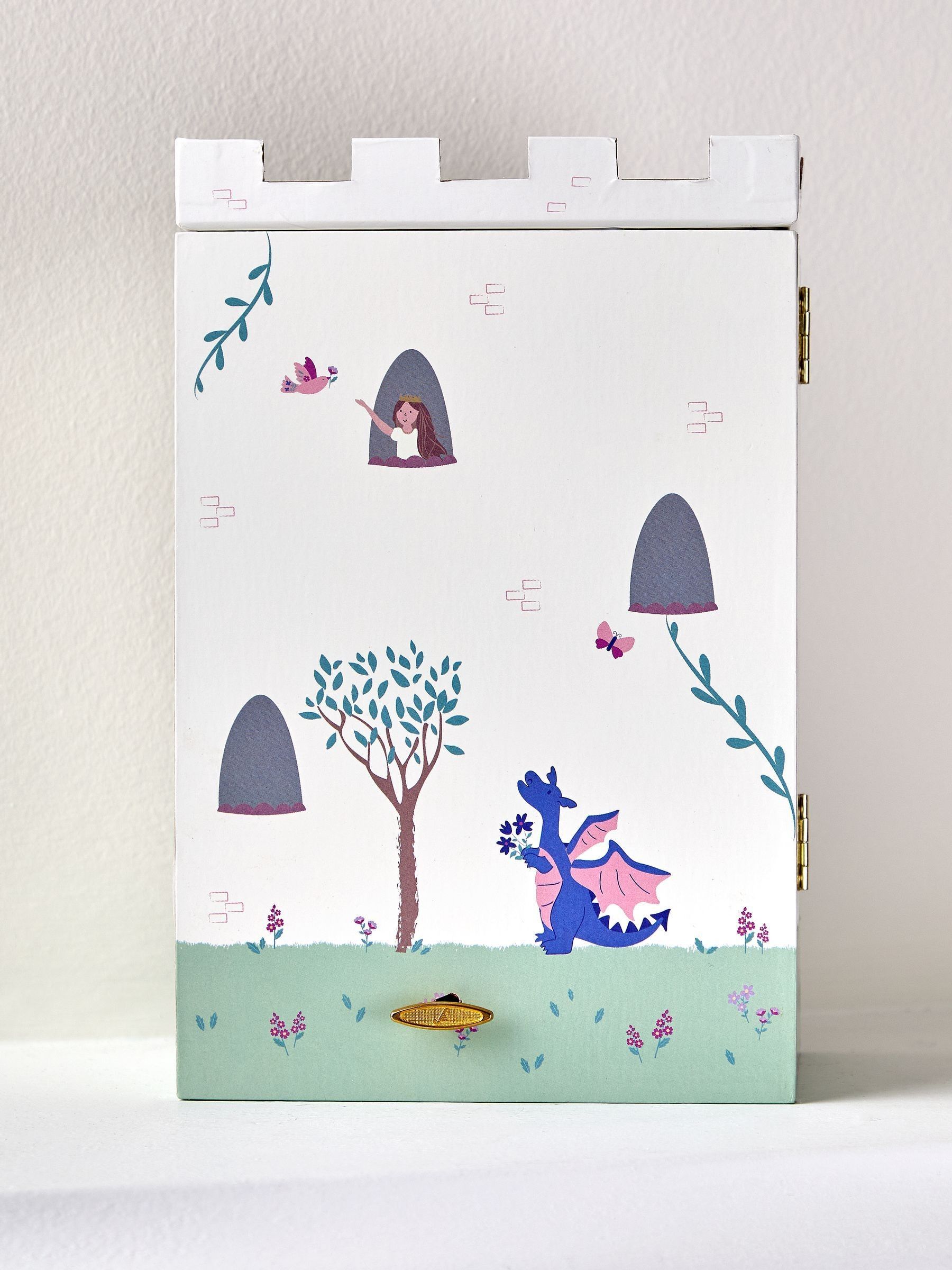 Castle Musical Jewelry Box - Image 3 of 6