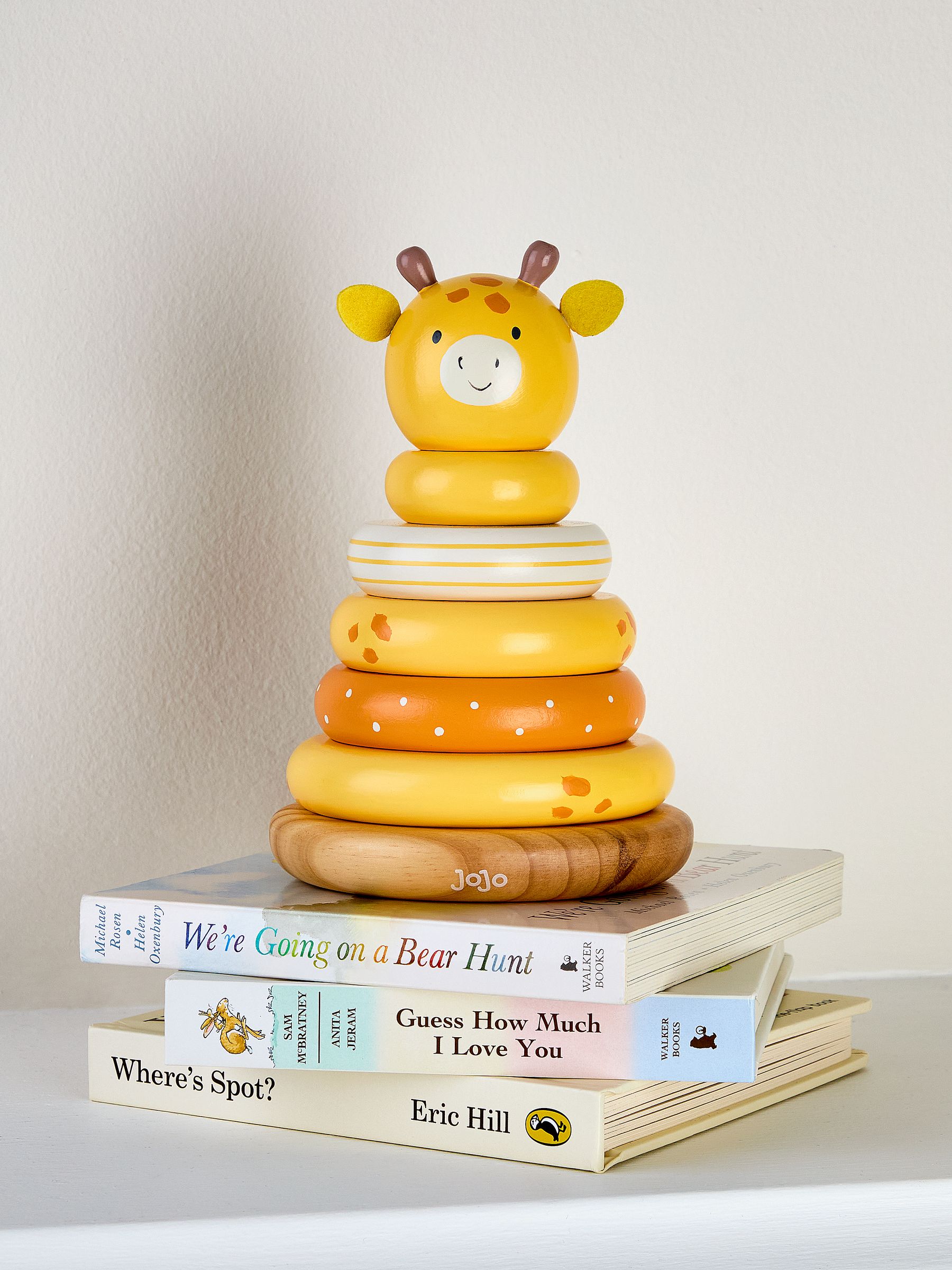 Giraffe Wooden Toy Stacker - Image 1 of 4