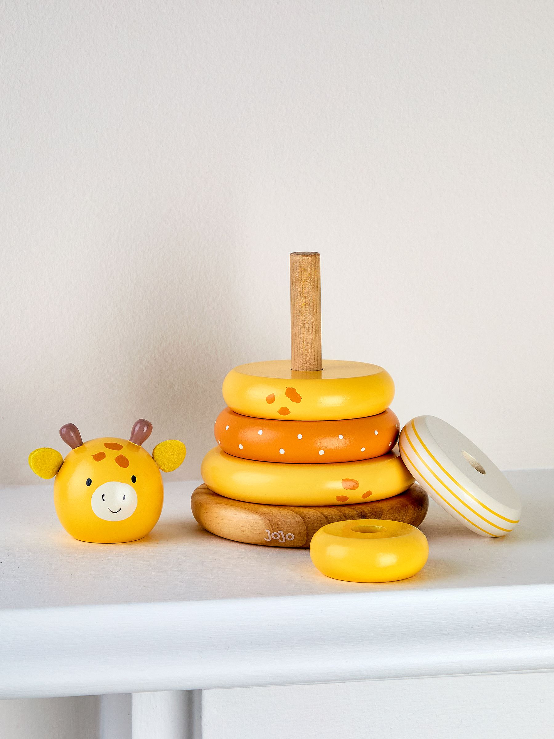 Giraffe Wooden Toy Stacker - Image 2 of 4