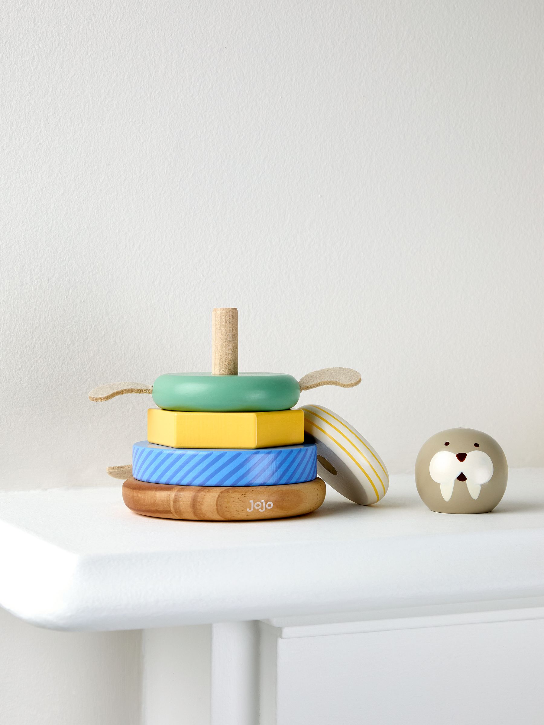 Walrus Wooden Stacker - Image 2 of 4 Walrus Wooden Stacker - Image 2 of 4