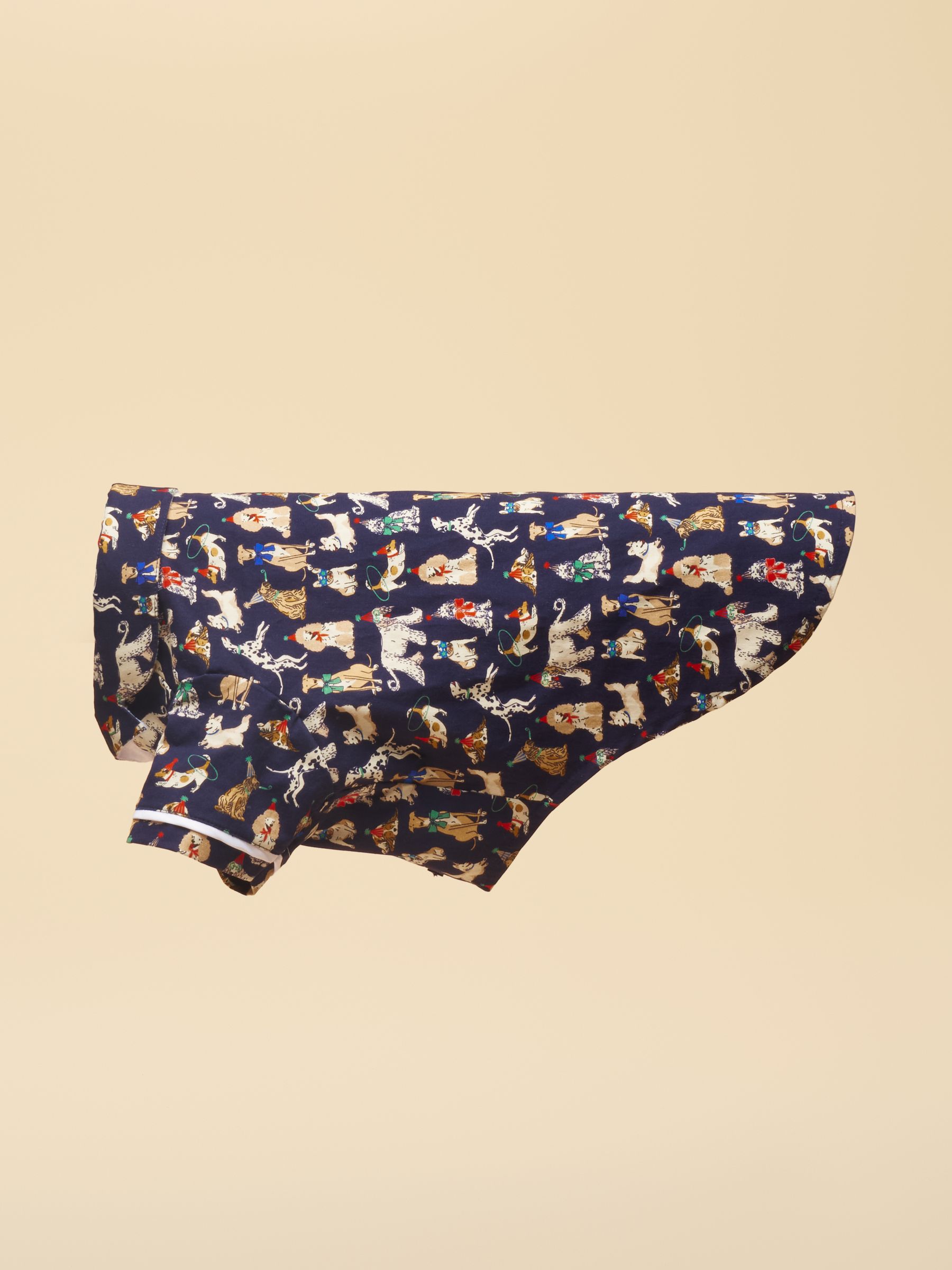 Navy Party Dogs Festive Dog Pyjamas - Image 3 of 5