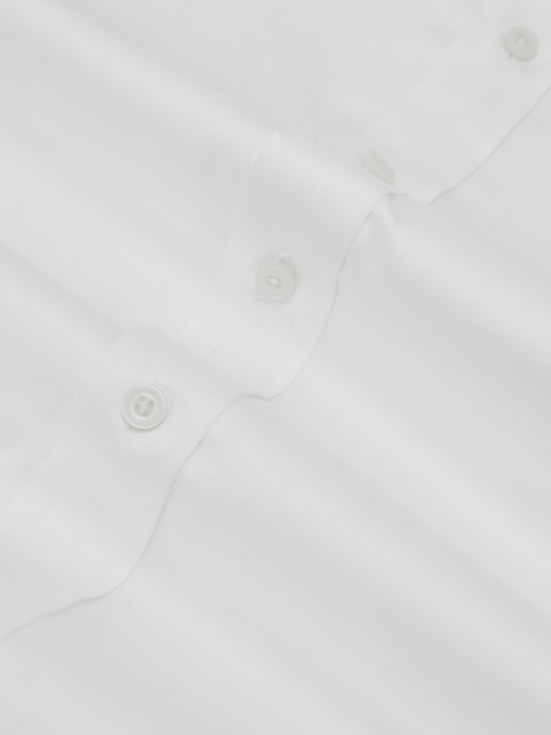 Stretch-Cotton Regular-Fit Shirt in White - Image 7 of 7