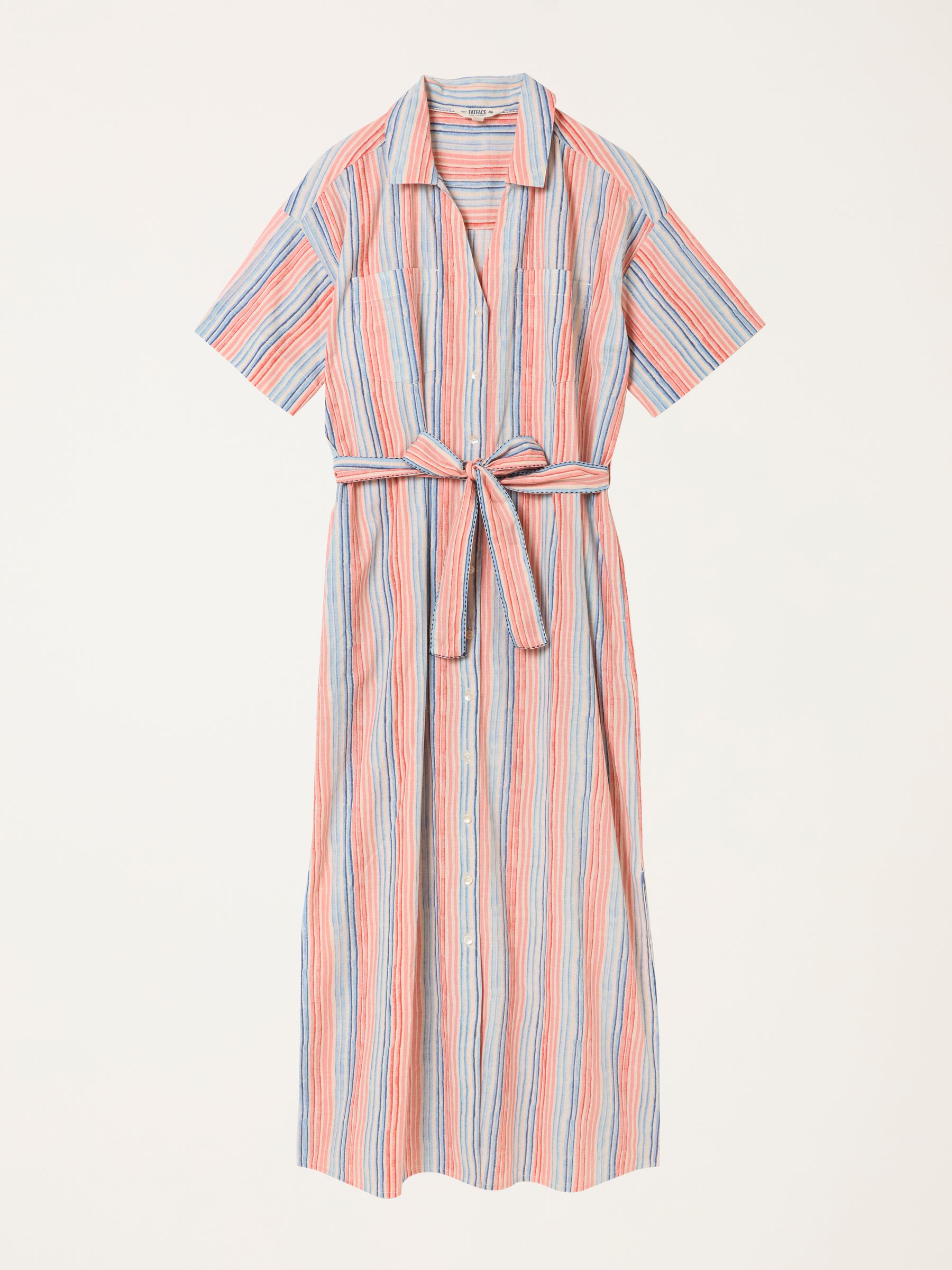Susie Multi Petite Stripe Shirt Dress - Image 5 of 5