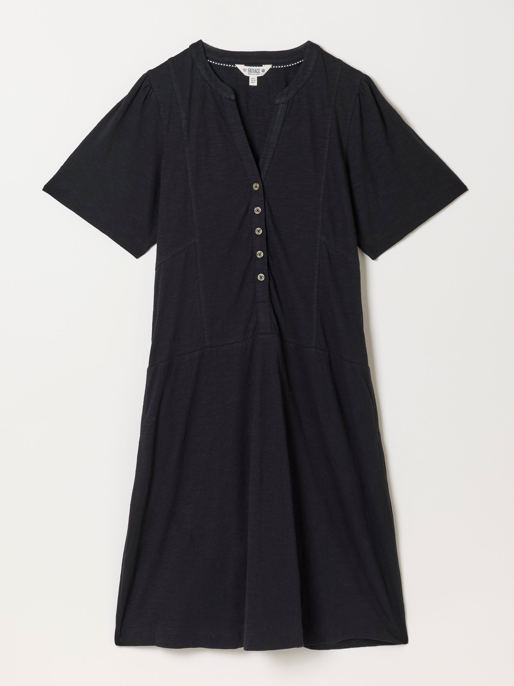 Maggie Black Petite Jersey Dress - Image 6 of 6