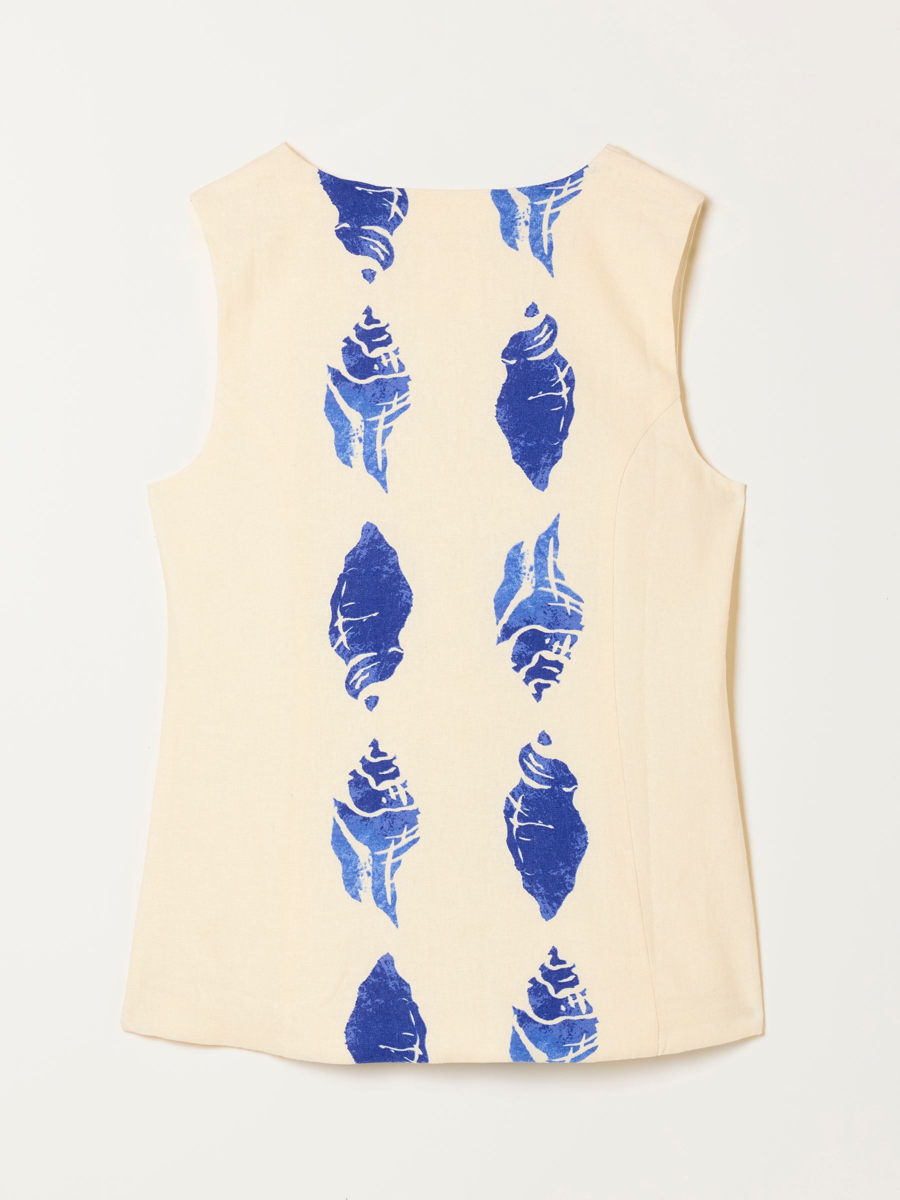 Indie Ivory Shells Petite Waistcoat - Image 7 of 7