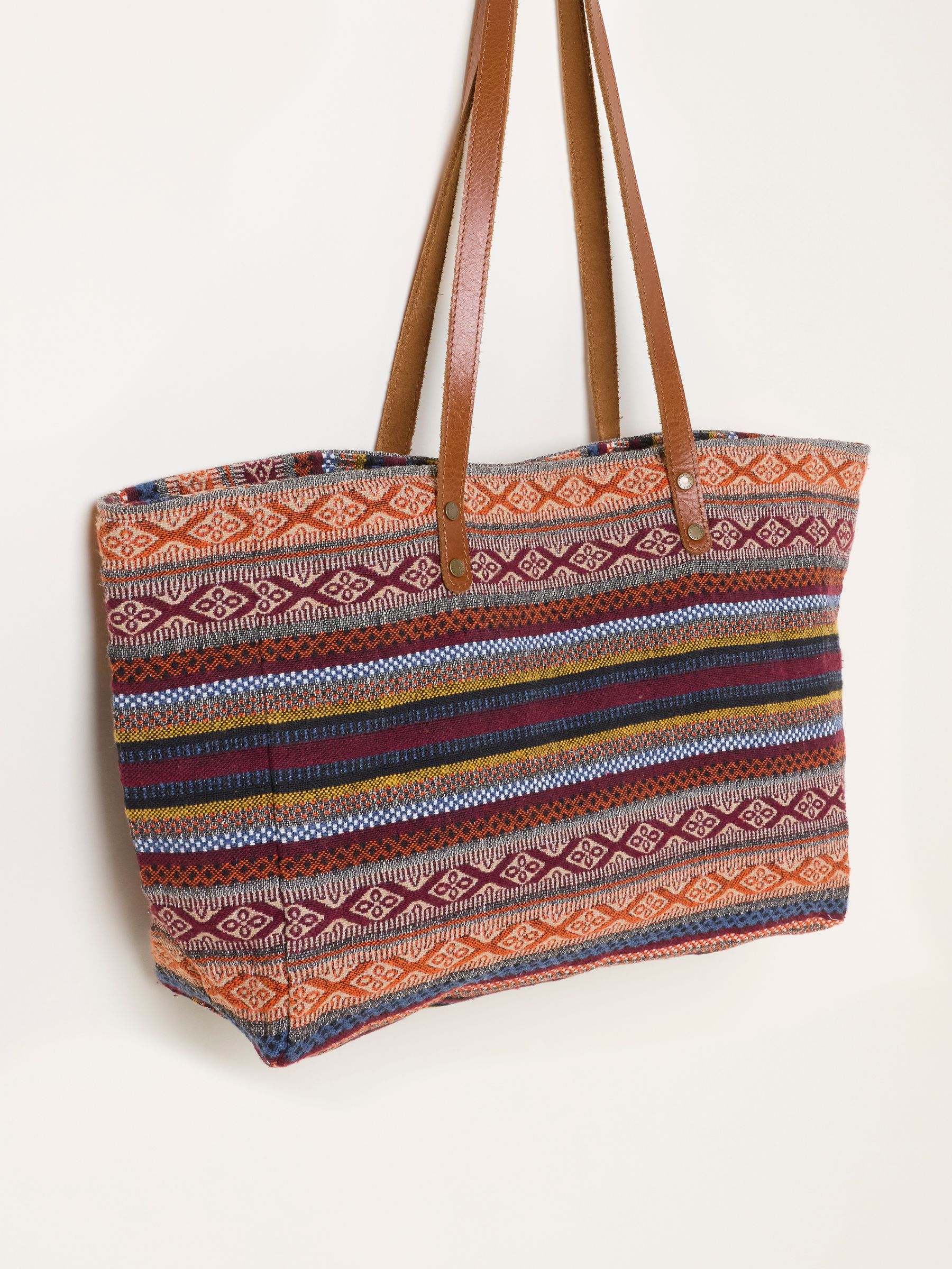 Evalie Multi Woven Tote Bag - Image 2 of 3