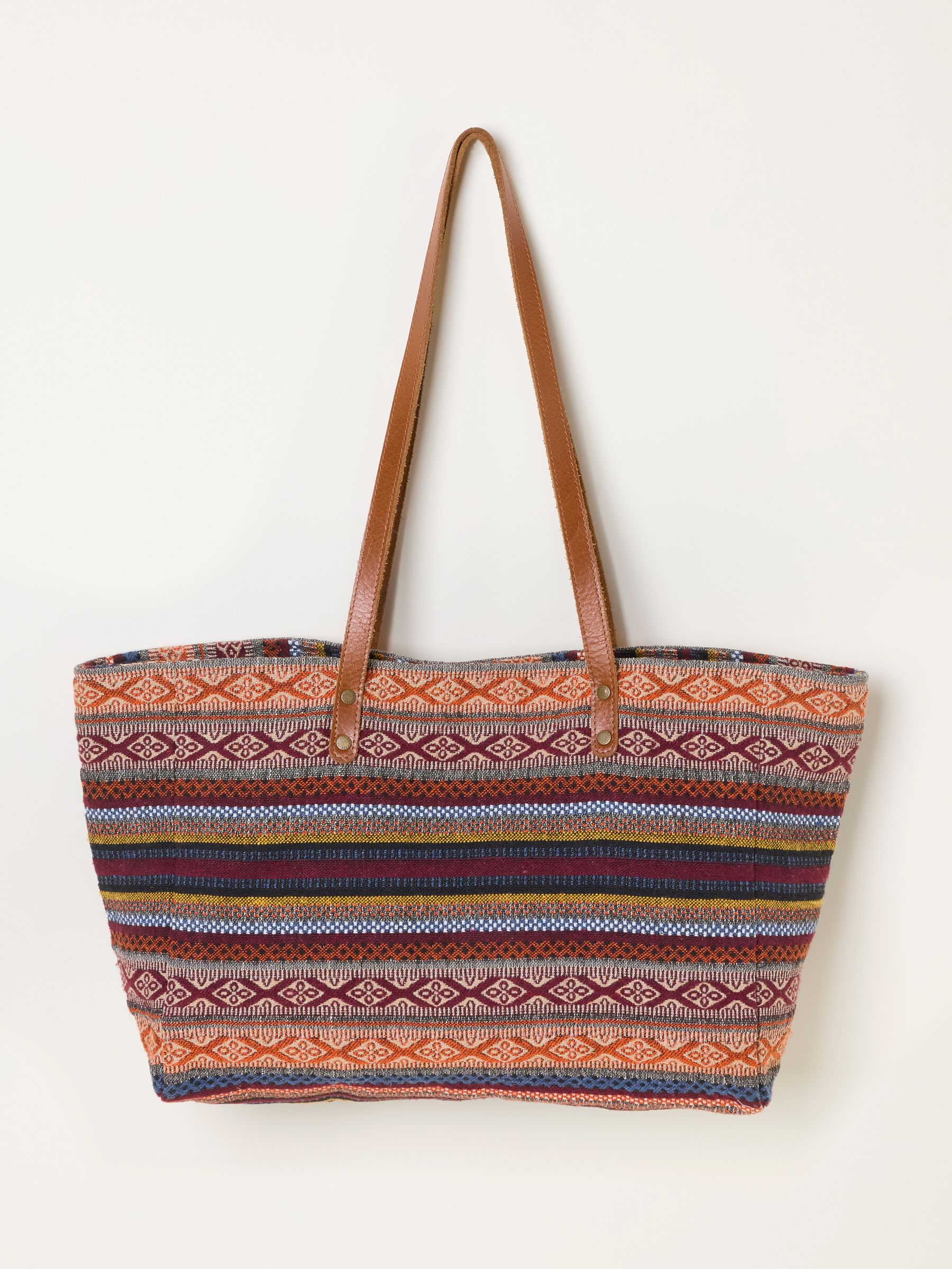 Evalie Multi Woven Tote Bag | FatFace USA