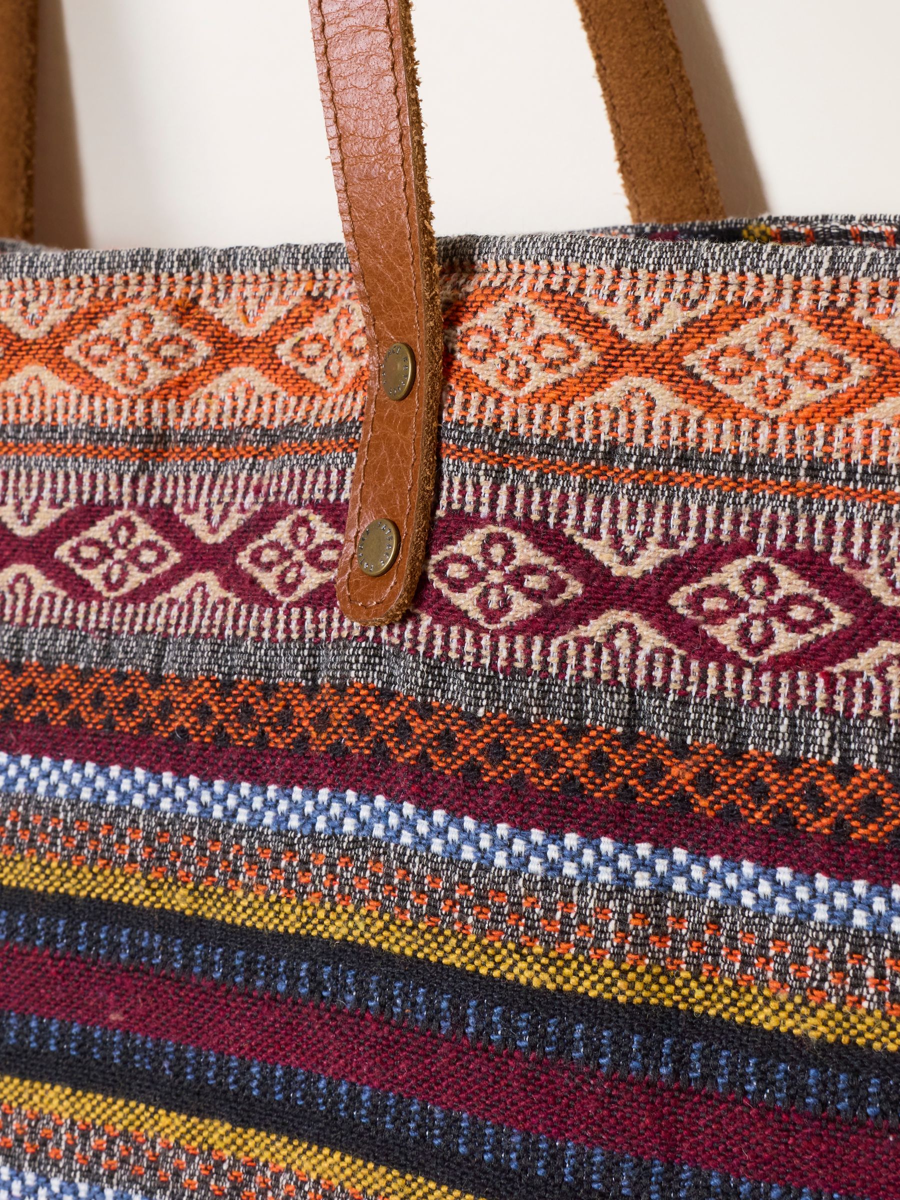 Evalie Multi Woven Tote Bag - Image 5 of 5