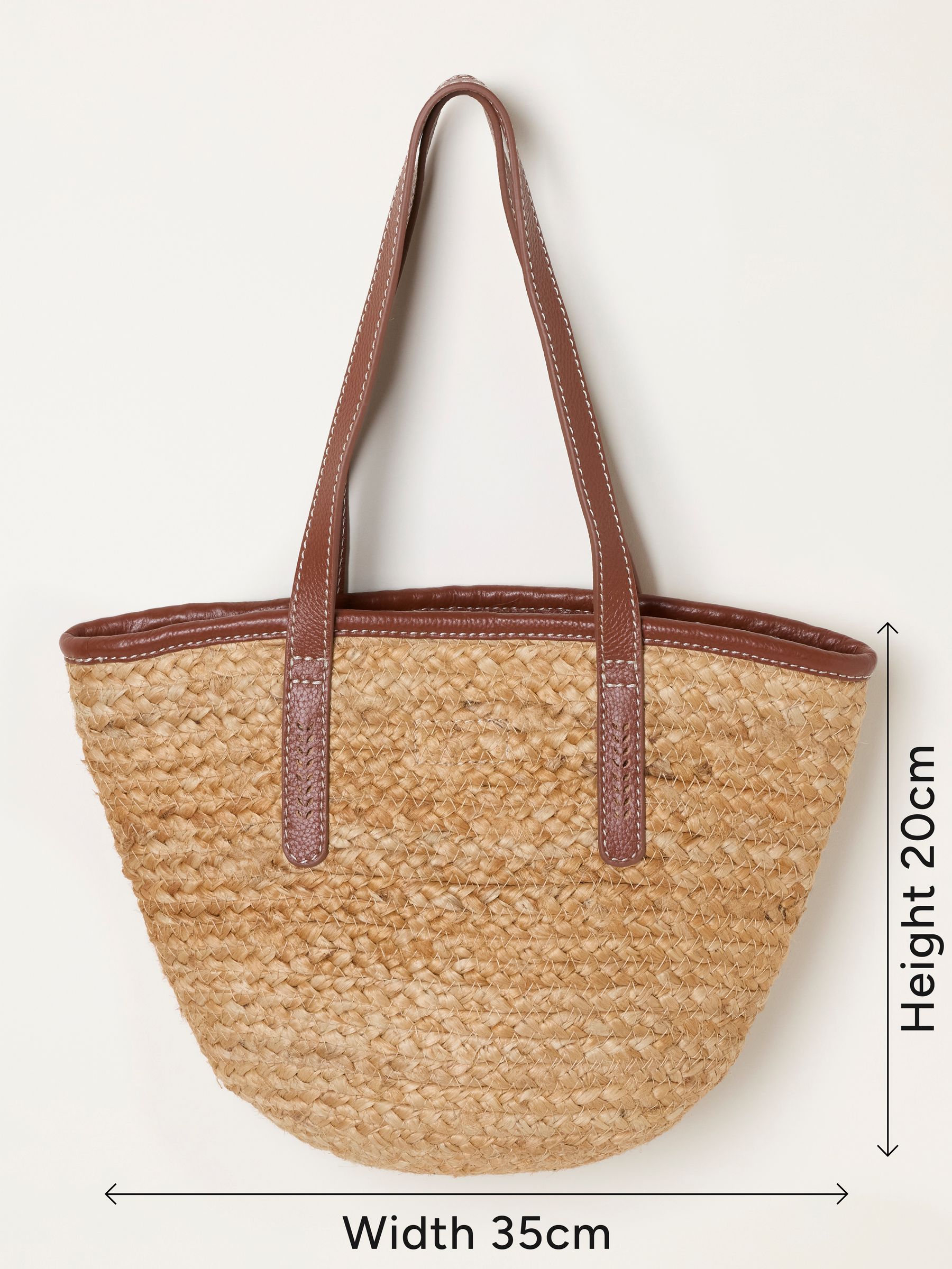 Natural Raffia Bag - Image 4 of 5