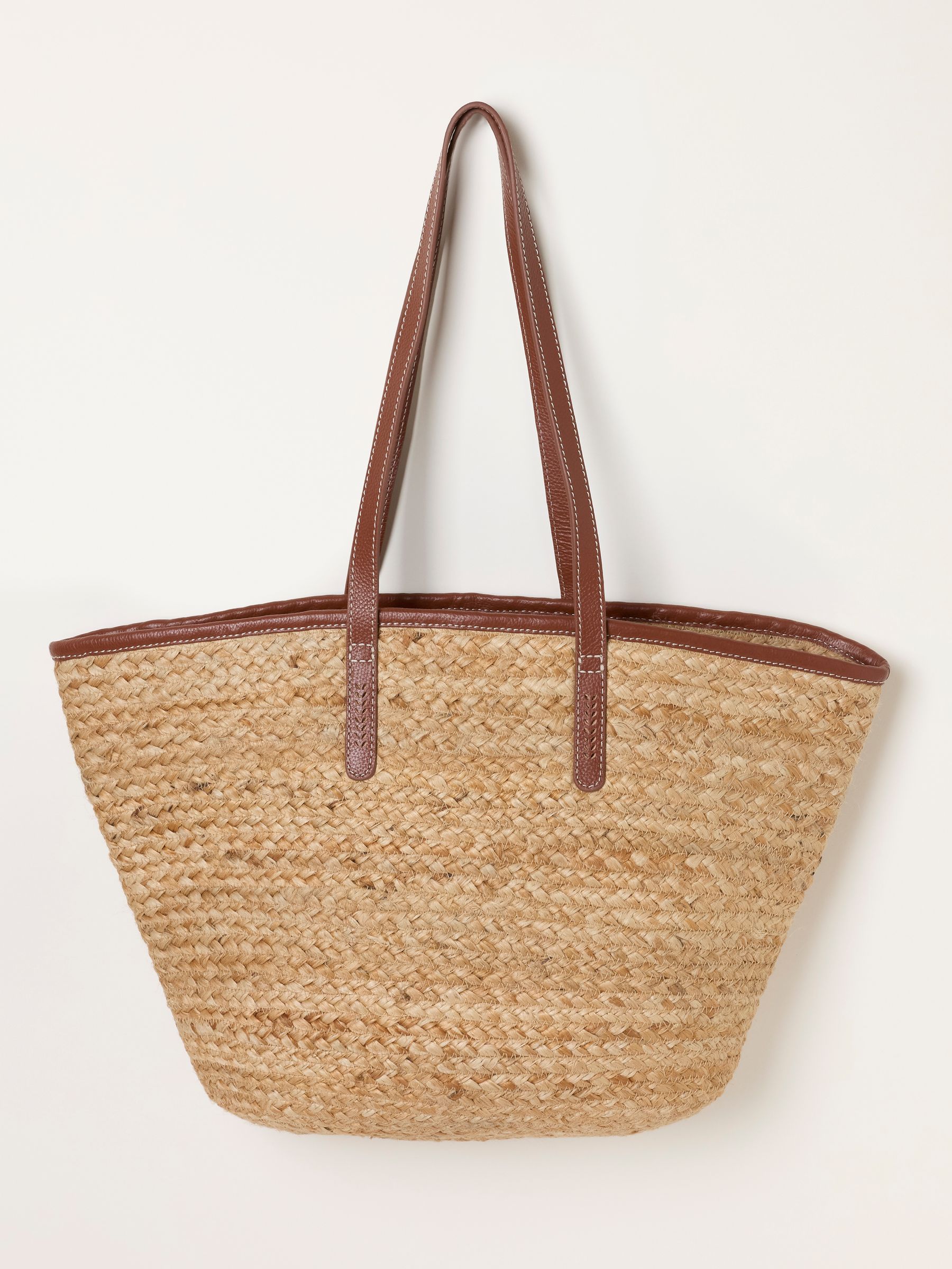 Natural Raffia Tote Bag - Image 3 of 5