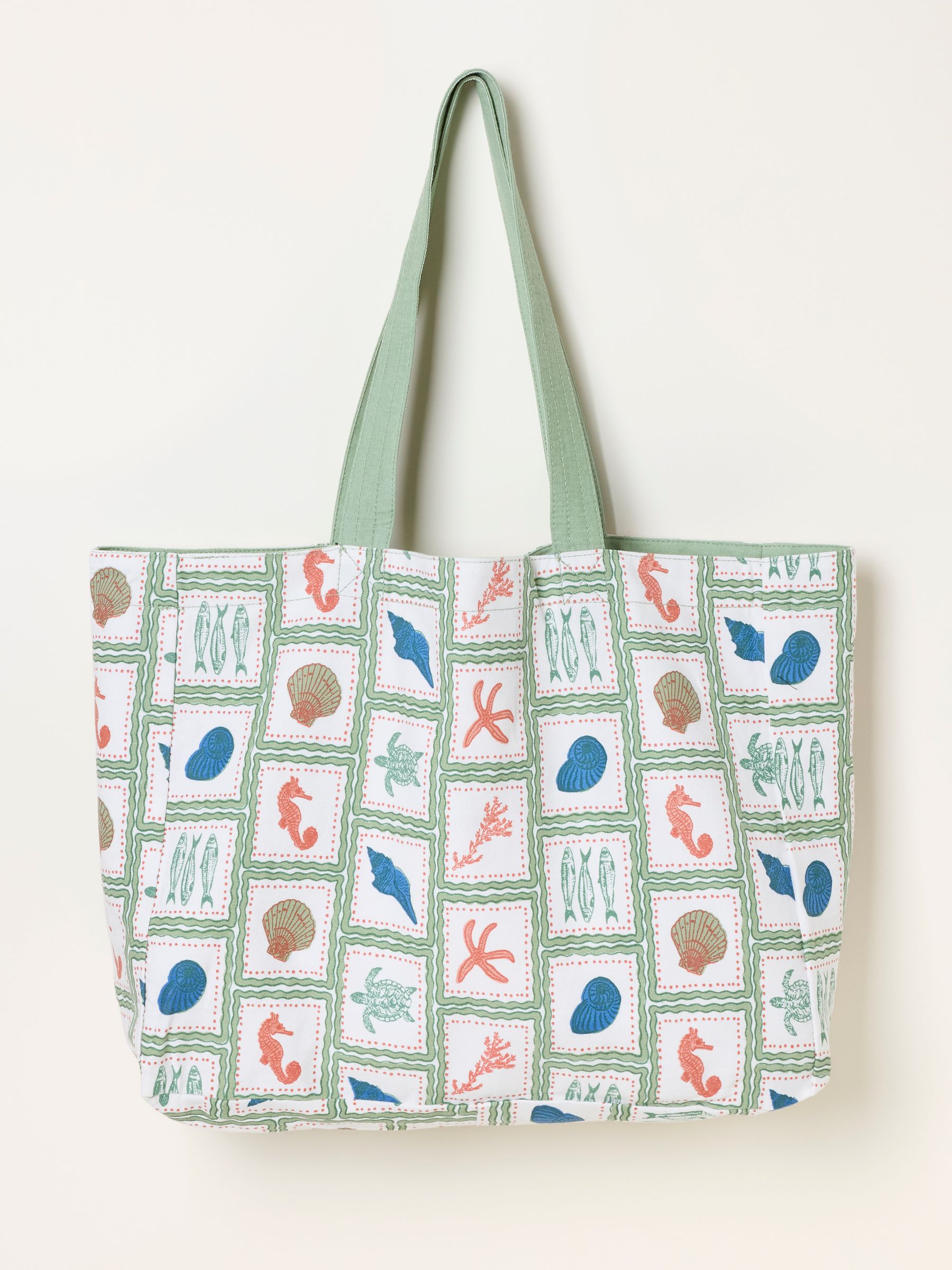 Green Fish Reversible Tote Bag - Image 4 of 5