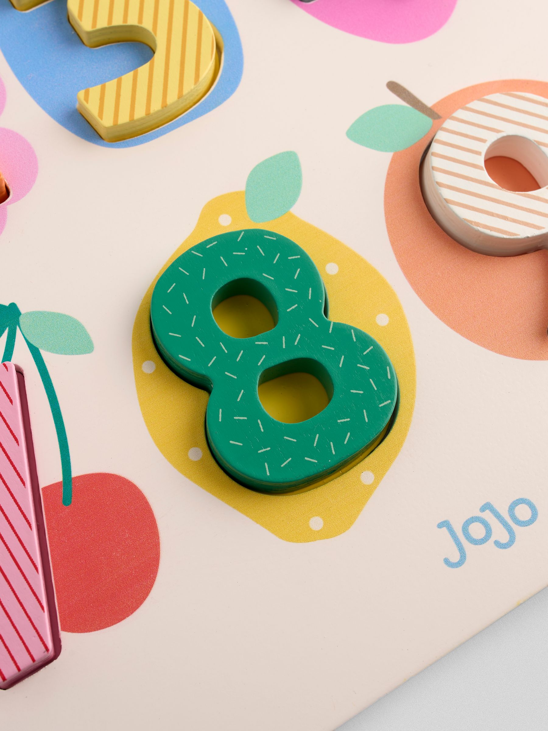 Fruit Number Wooden Puzzle - Image 4 of 4