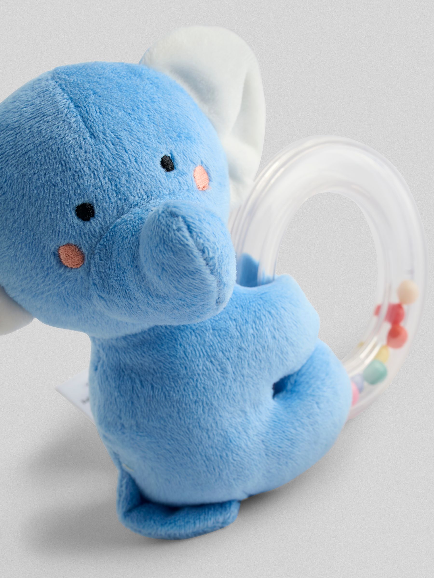 2-Pack Elephant and Giraffe Ring Rattles - Image 3 of 4