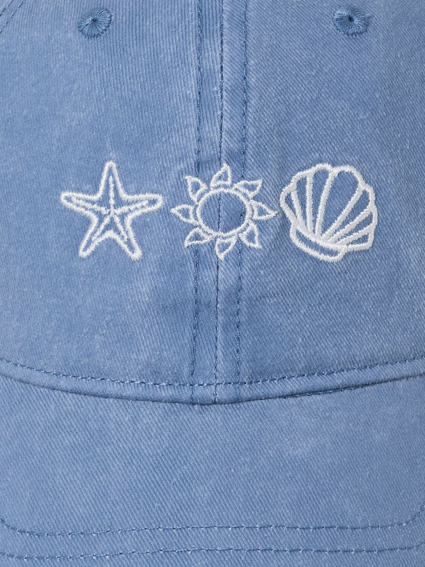 Blue Marine Conservation Society Embroidered Cap - Image 4 of 4