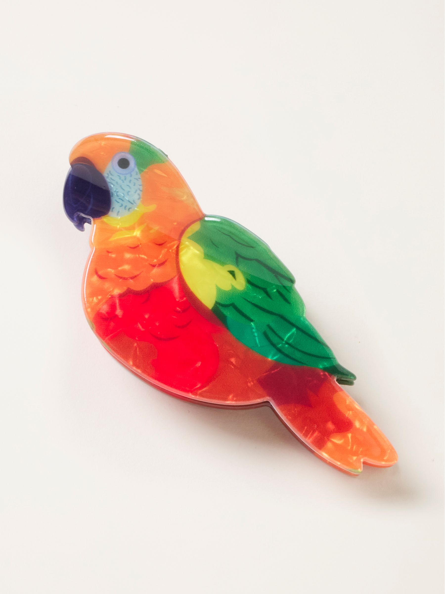 Red Parrot Claw Clip - Image 1 of 2