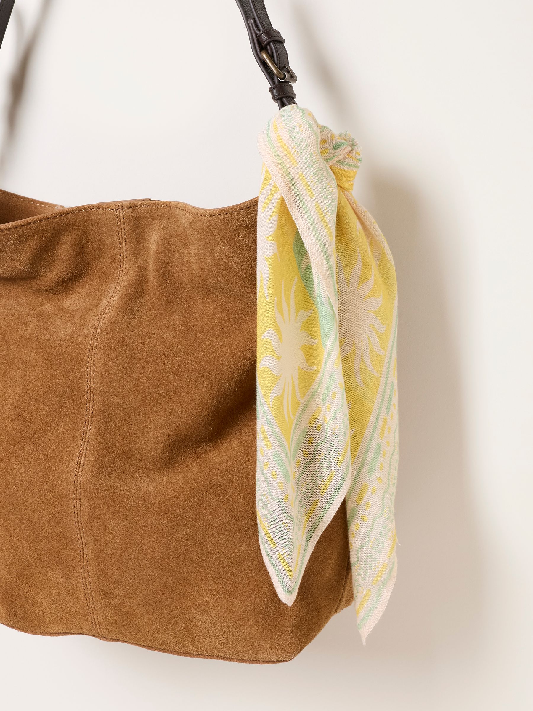 Yellow Sun Square Scarf - Image 3 of 3