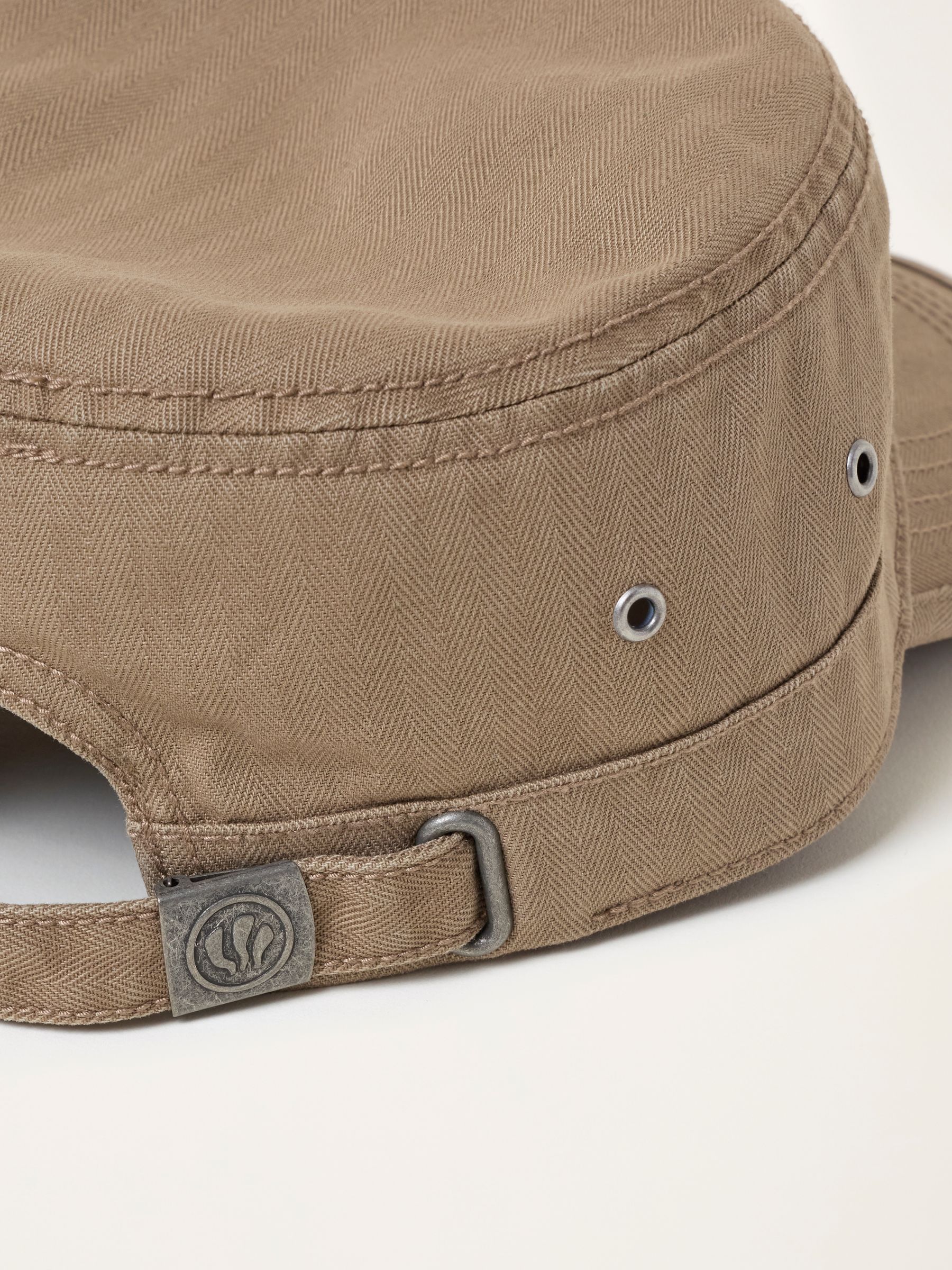 Stone Herringbone Train Driver Cap - Image 2 of 3