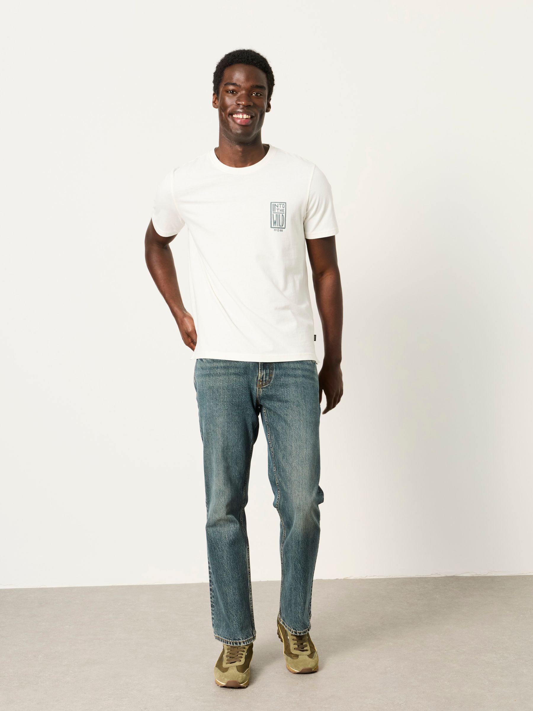 White Into The Wild Graphic Tshirt - Image 5 of 7