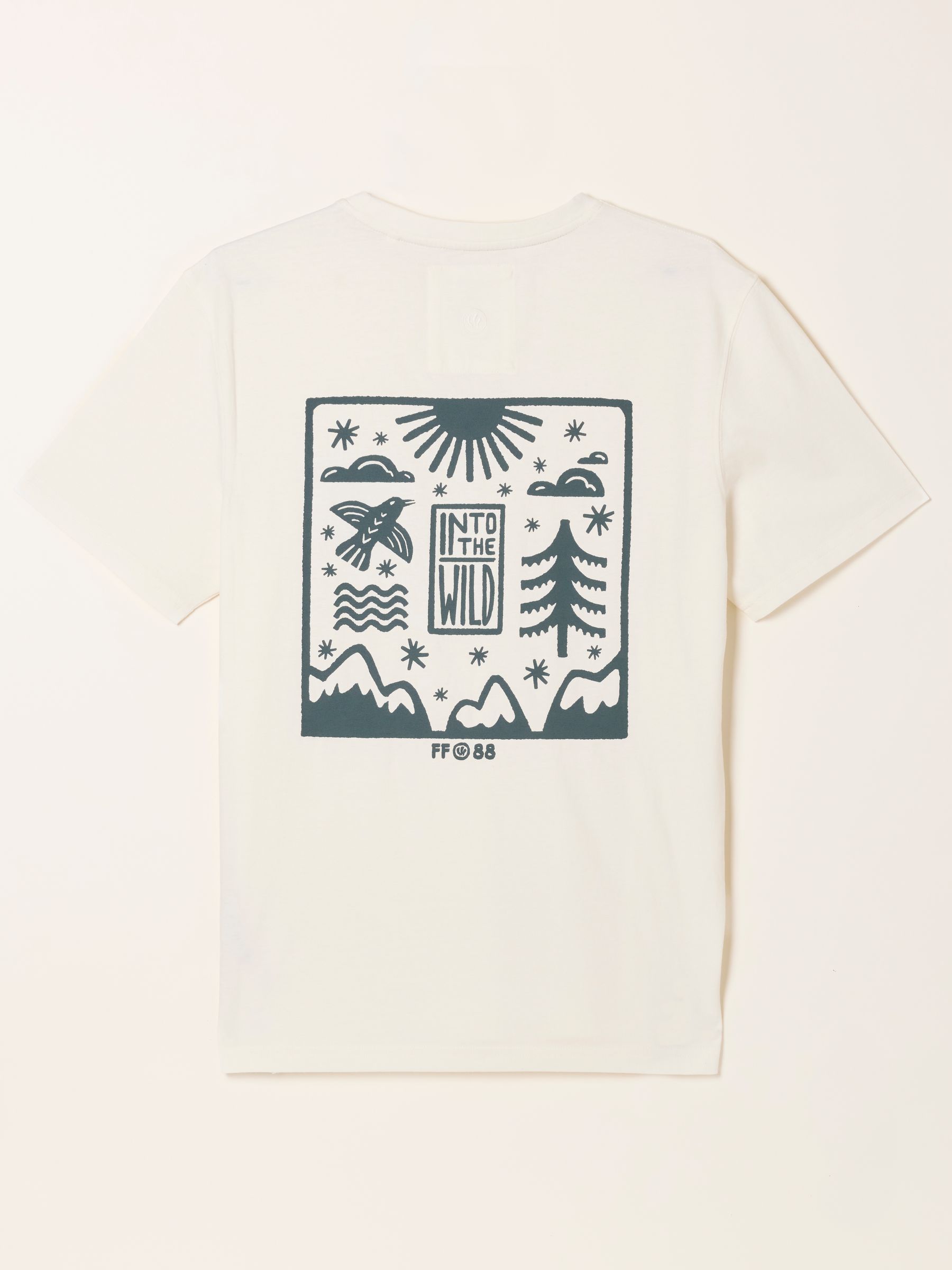White Into The Wild Graphic Tshirt - Image 7 of 7