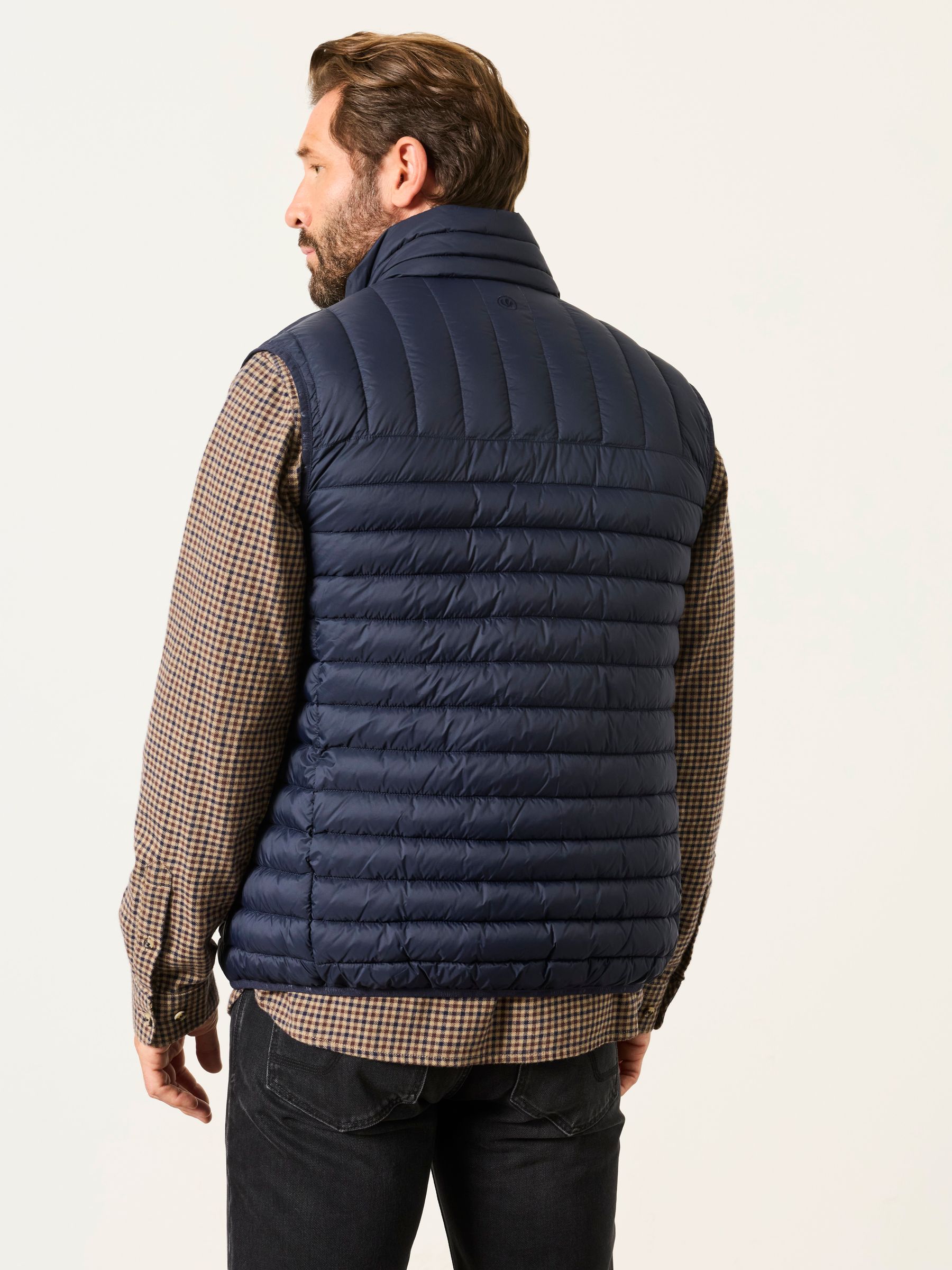 Dartmouth Navy Lightweight Quilted Gilet - Image 2 of 5