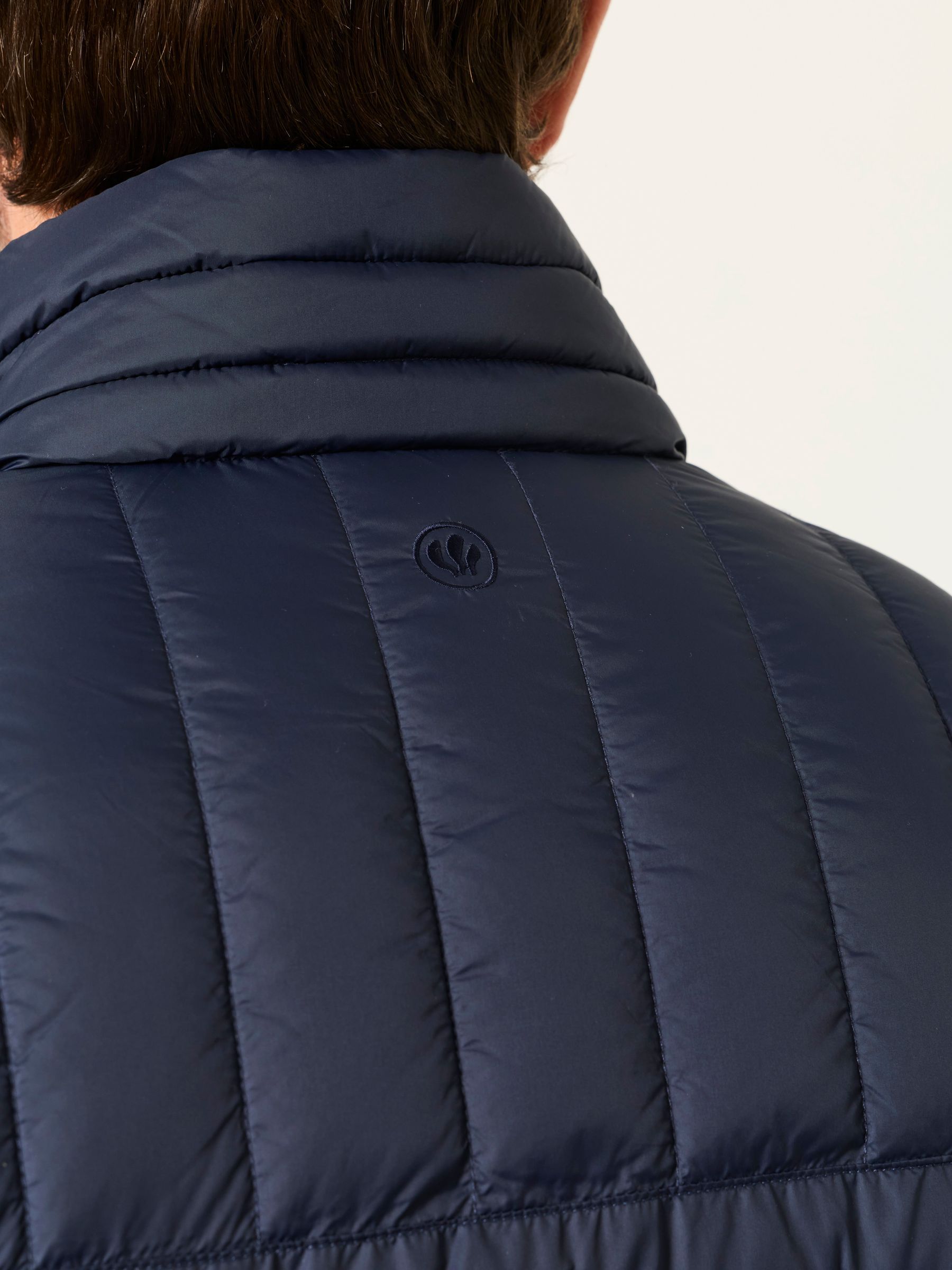 Dartmouth Navy Lightweight Quilted Gilet - Image 3 of 5
