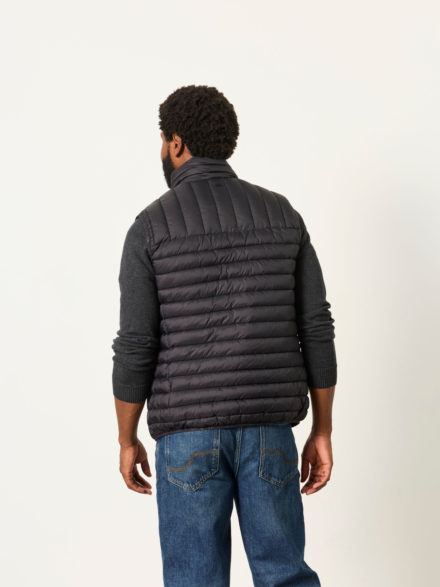 Dartmouth Black Lightweight Quilted Gilet - Image 2 of 7 Dartmouth Black Lightweight Quilted Gilet - Image 2 of 7