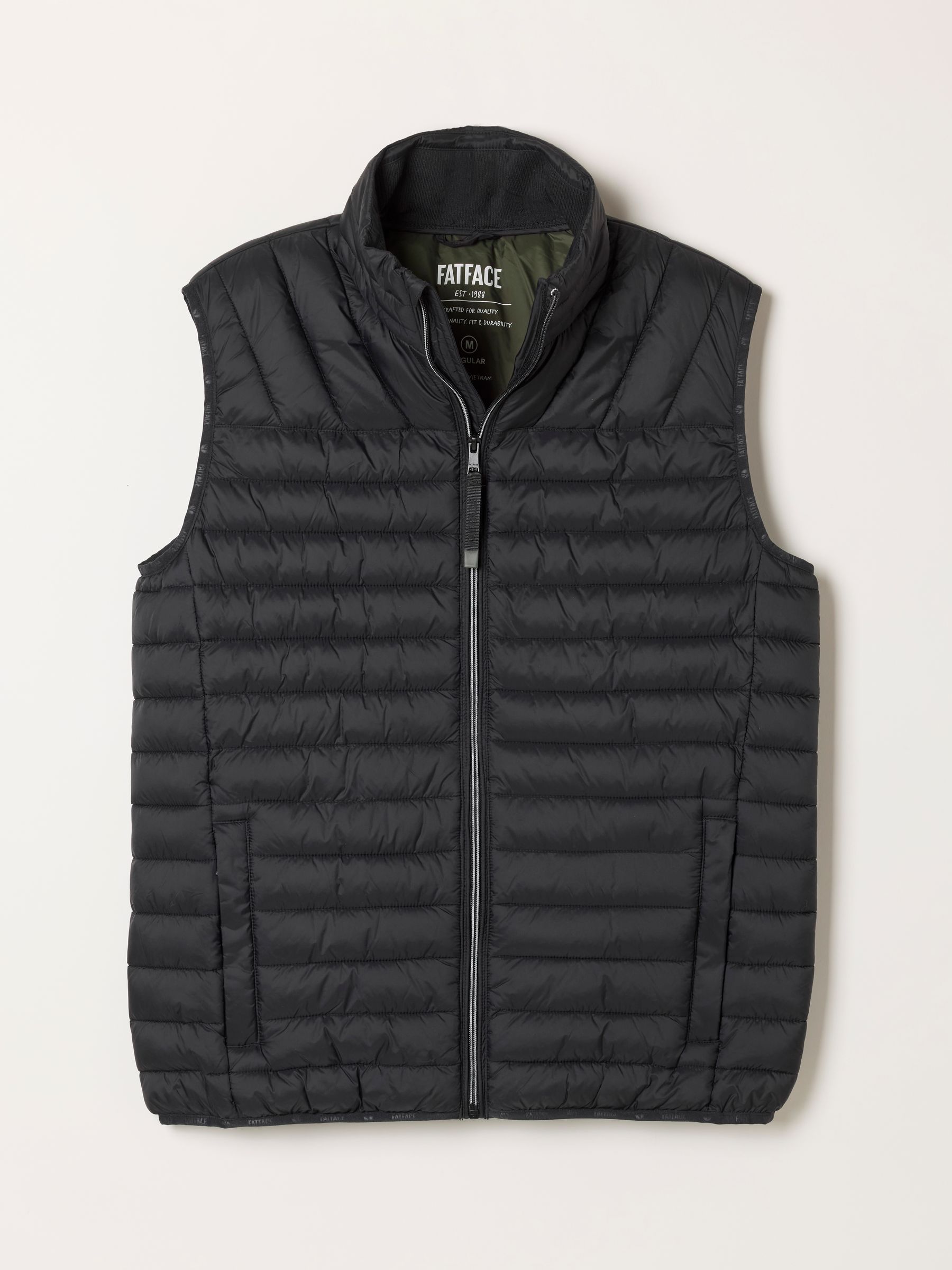 Dartmouth Black Lightweight Quilted Gilet - Image 7 of 7 Dartmouth Black Lightweight Quilted Gilet - Image 7 of 7