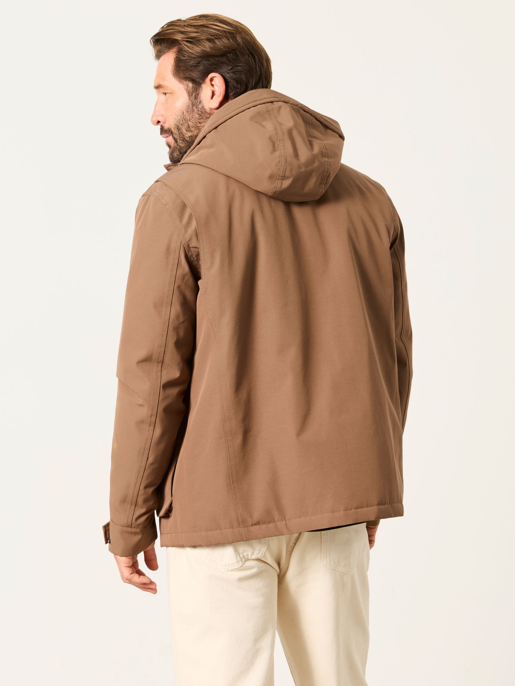 Waterproof Jacket in Dark Natural - Image 2 of 7