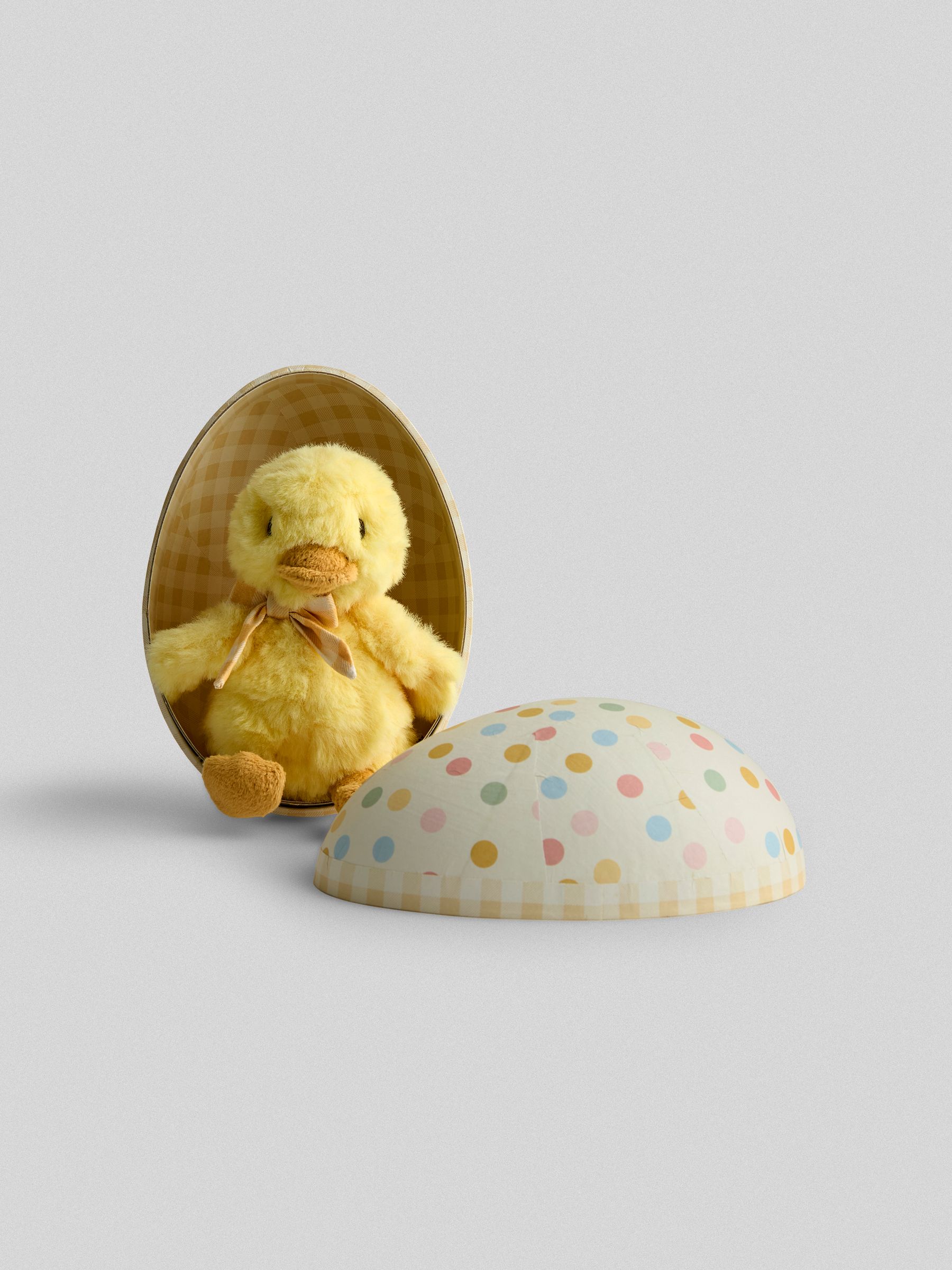 Yellow Dilly Chick Soft Toy Plushie in Egg - Image 2 of 5
