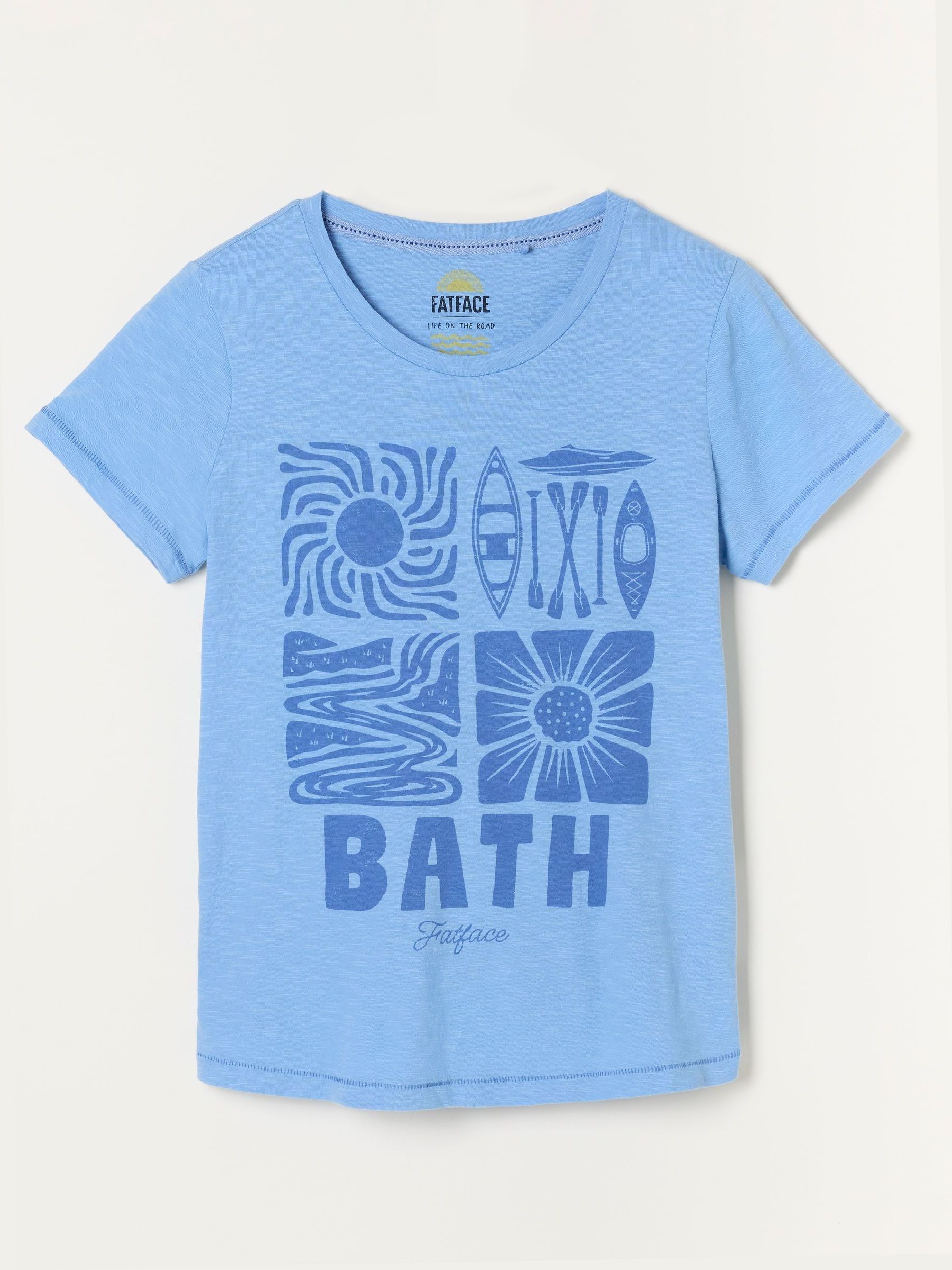 ALOA Blue Bath Land Tee - Image 5 of 5 ALOA Blue Bath Land Tee - Image 5 of 5