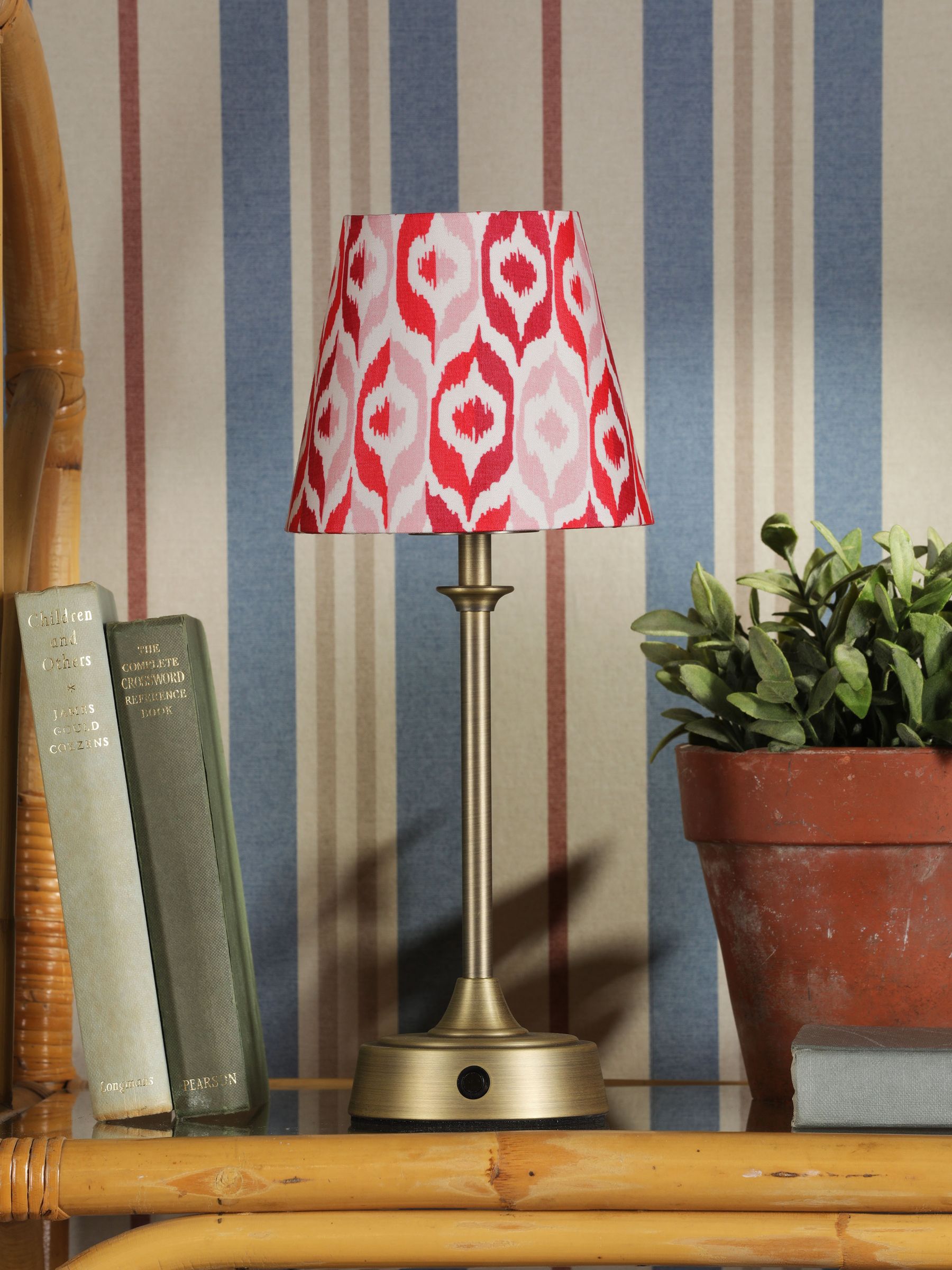 Isla Ikat Apsley Rechargeable Led Wireless Table Lamp - Image 2 of 7