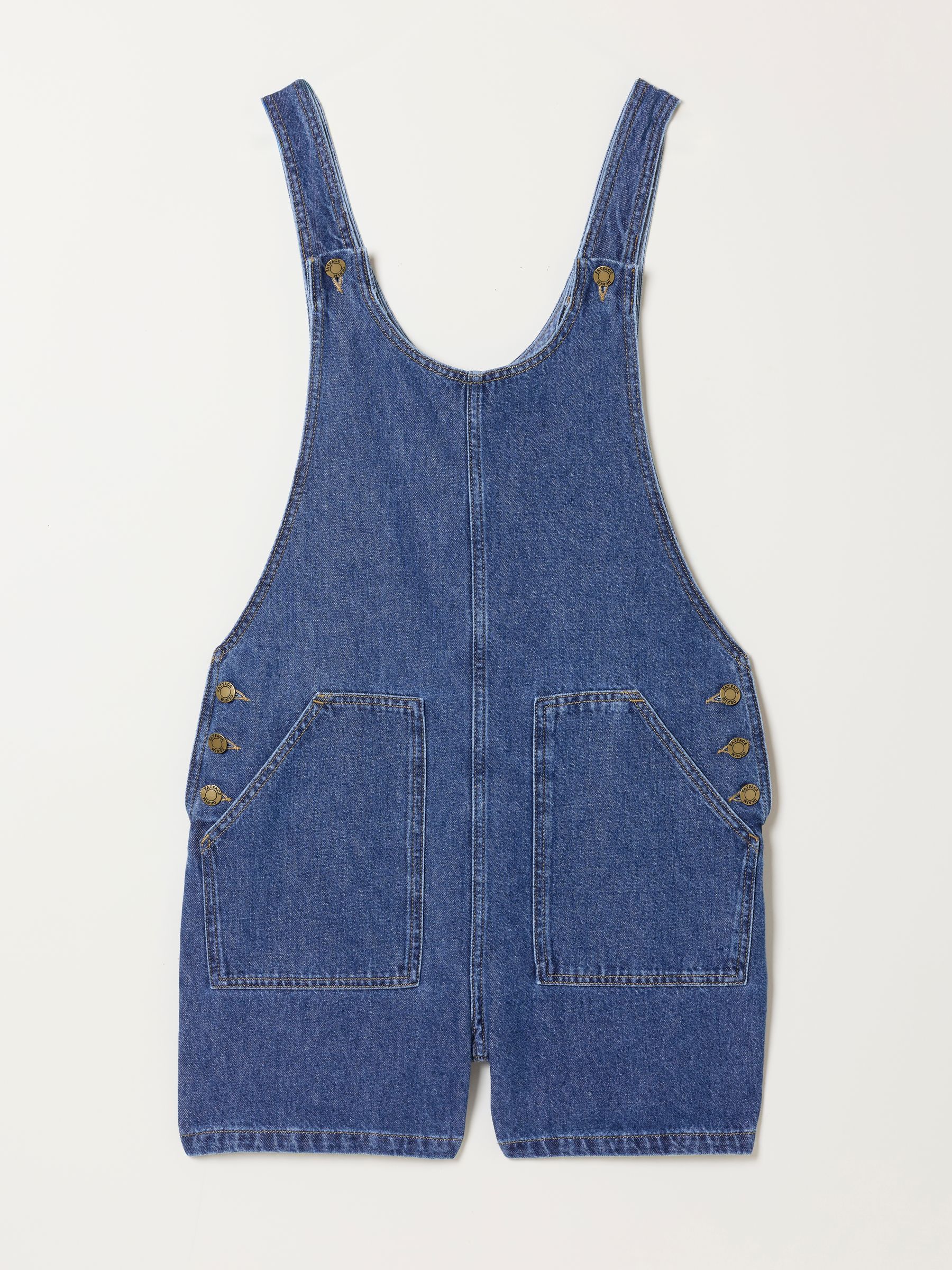 Raffles Denim Short Dungaree - Image 9 of 9