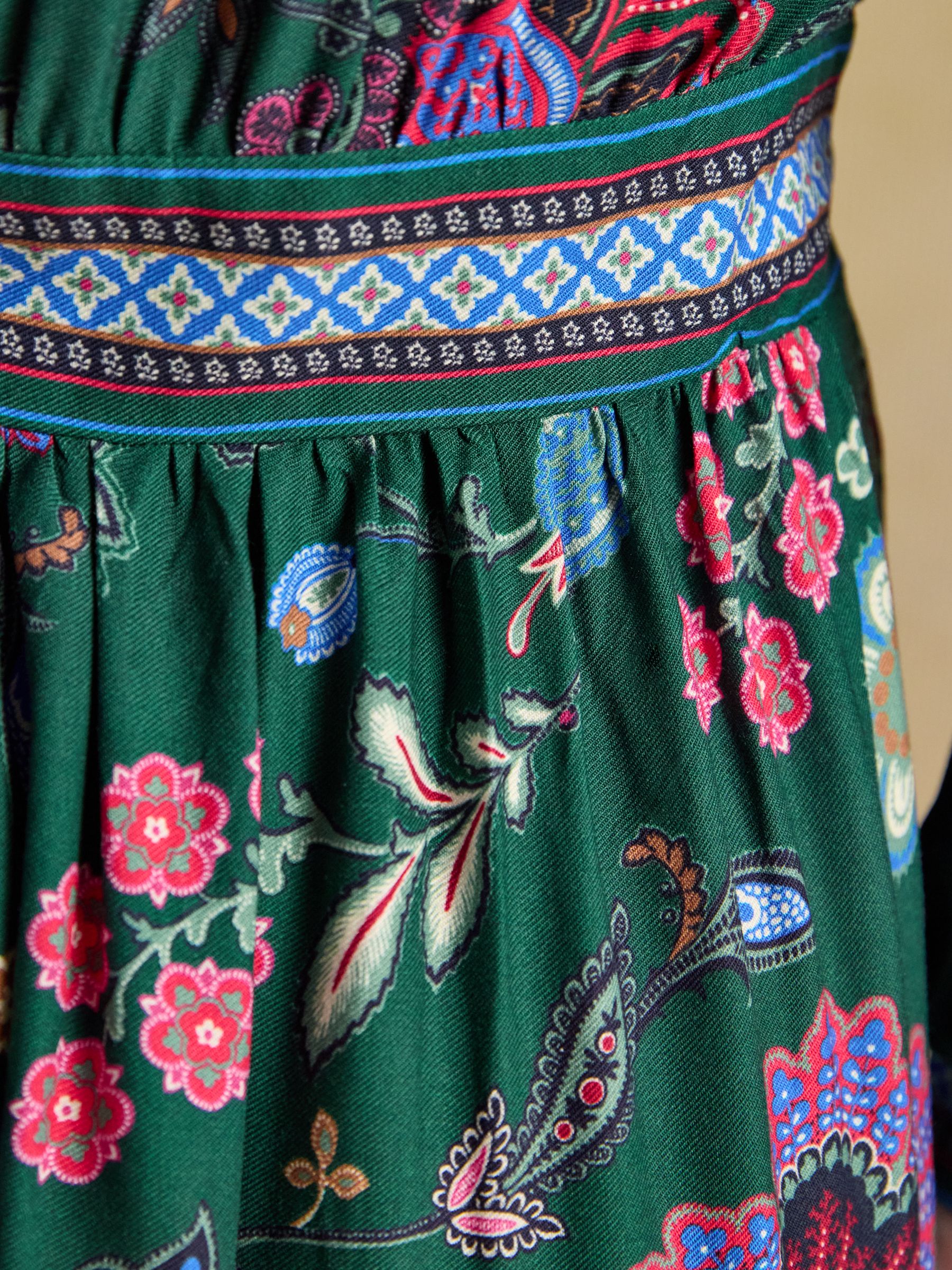 Cressida Green Placement Maxi Dress - Image 7 of 8