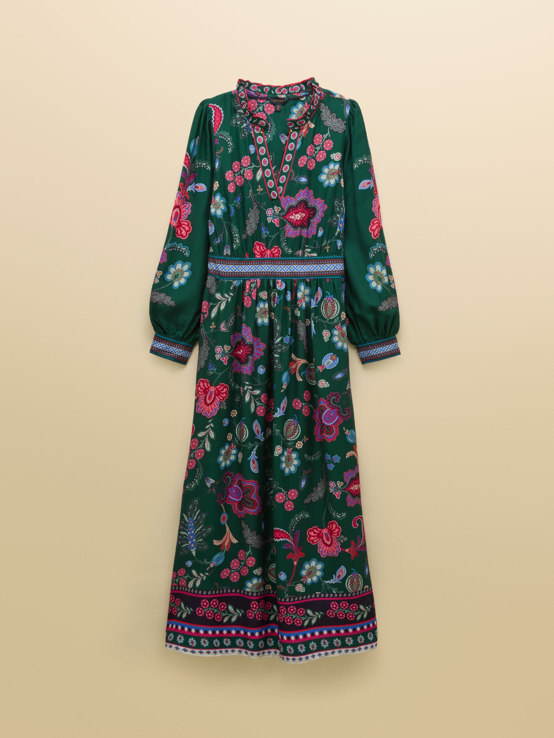 Cressida Green Placement Maxi Dress - Image 8 of 8