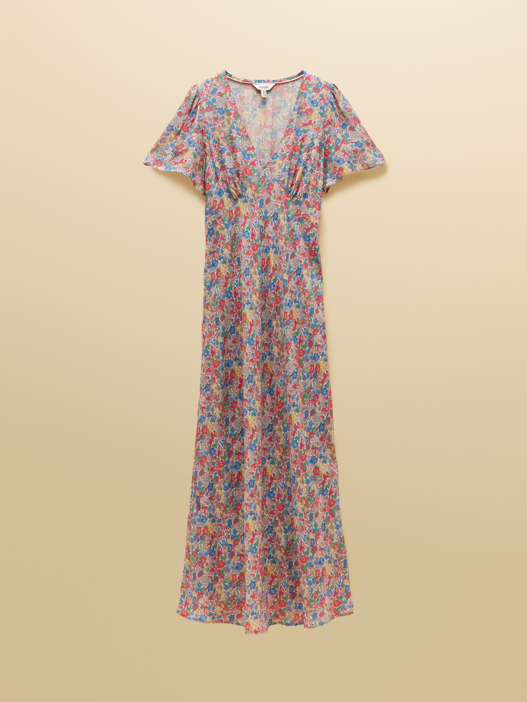 Lainey Multi Ditsy Bias Cut Maxi Dress - Image 7 of 7 Lainey Multi Ditsy Bias Cut Maxi Dress - Image 7 of 7