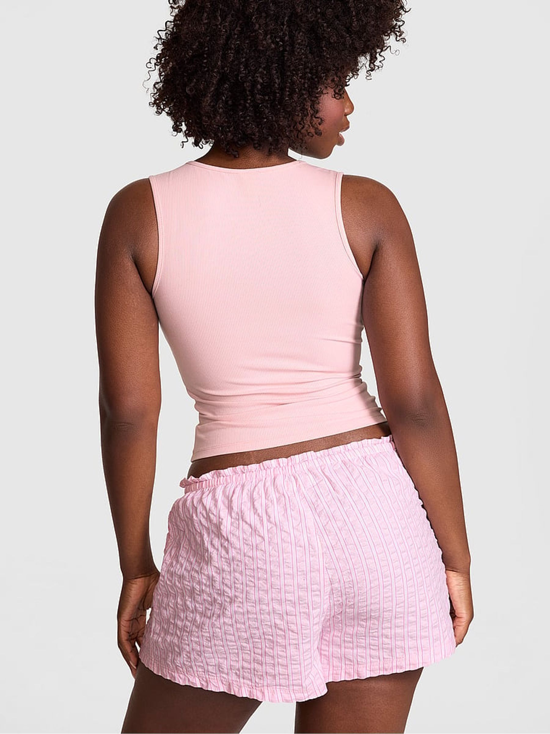 Dollhouse Pink Short Cotton Pyjama Bottoms - Image 2 of 3