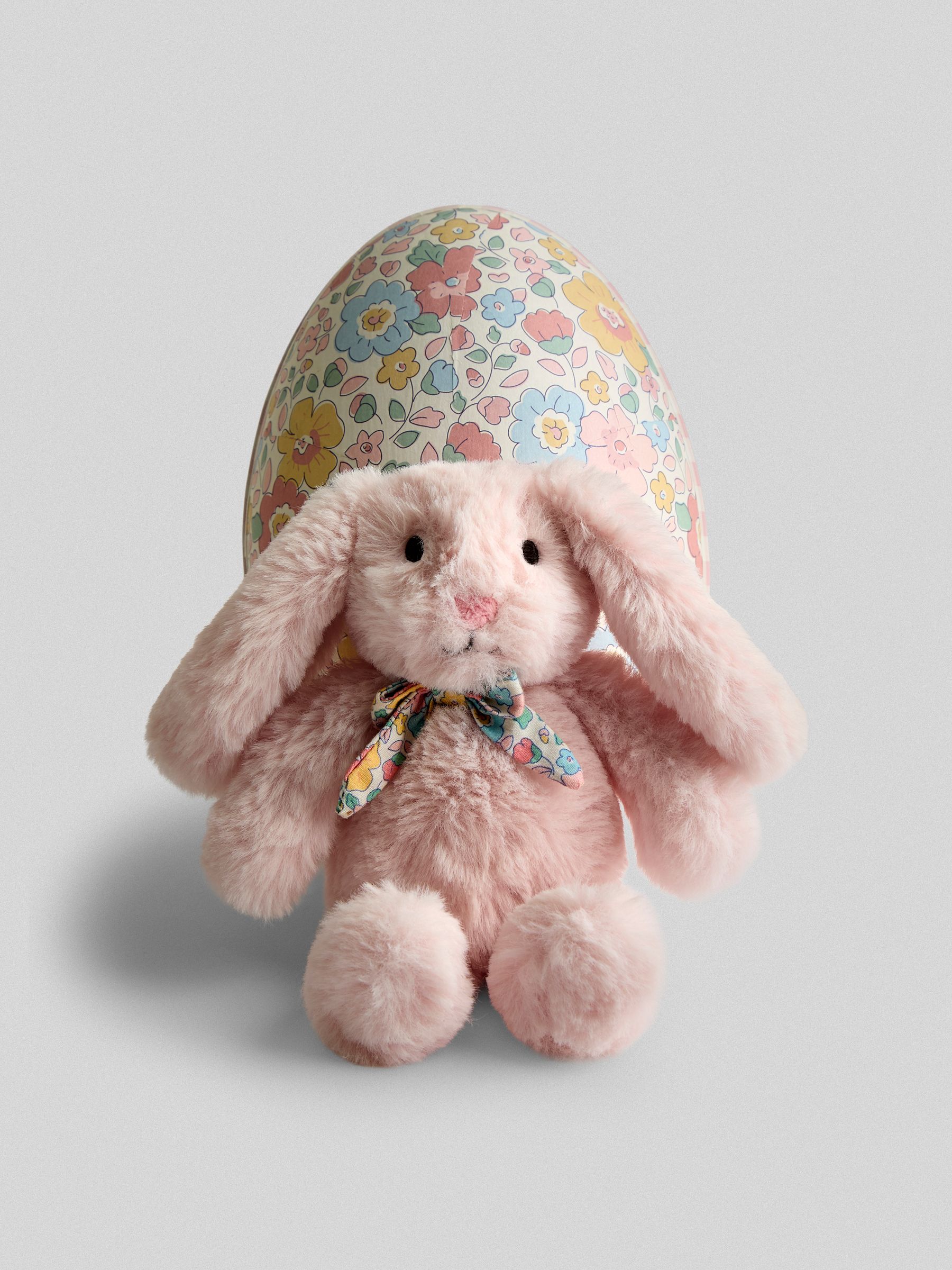 Pink Bella Bunny Soft Toy Plushie in Egg - Image 1 of 5