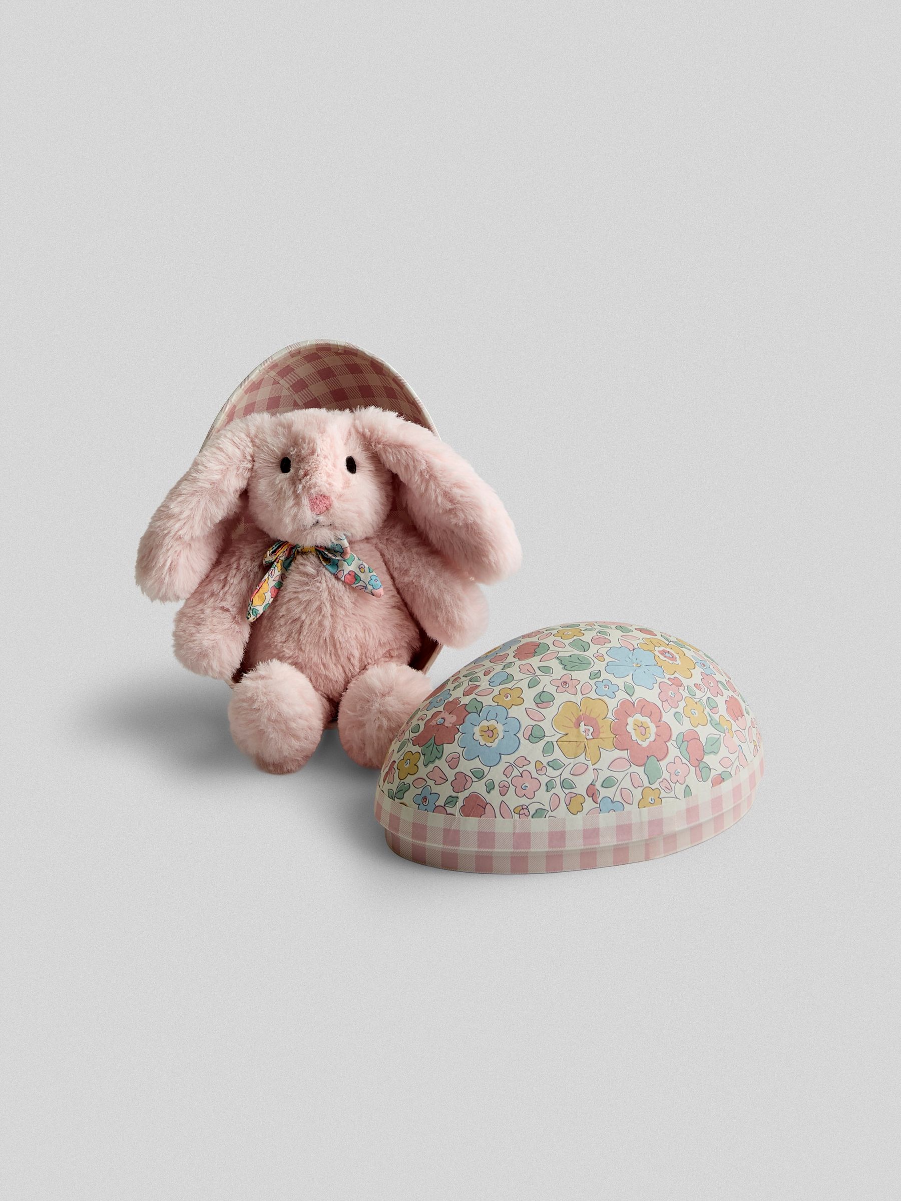 Pink Bella Bunny Soft Toy Plushie in Egg - Image 2 of 5