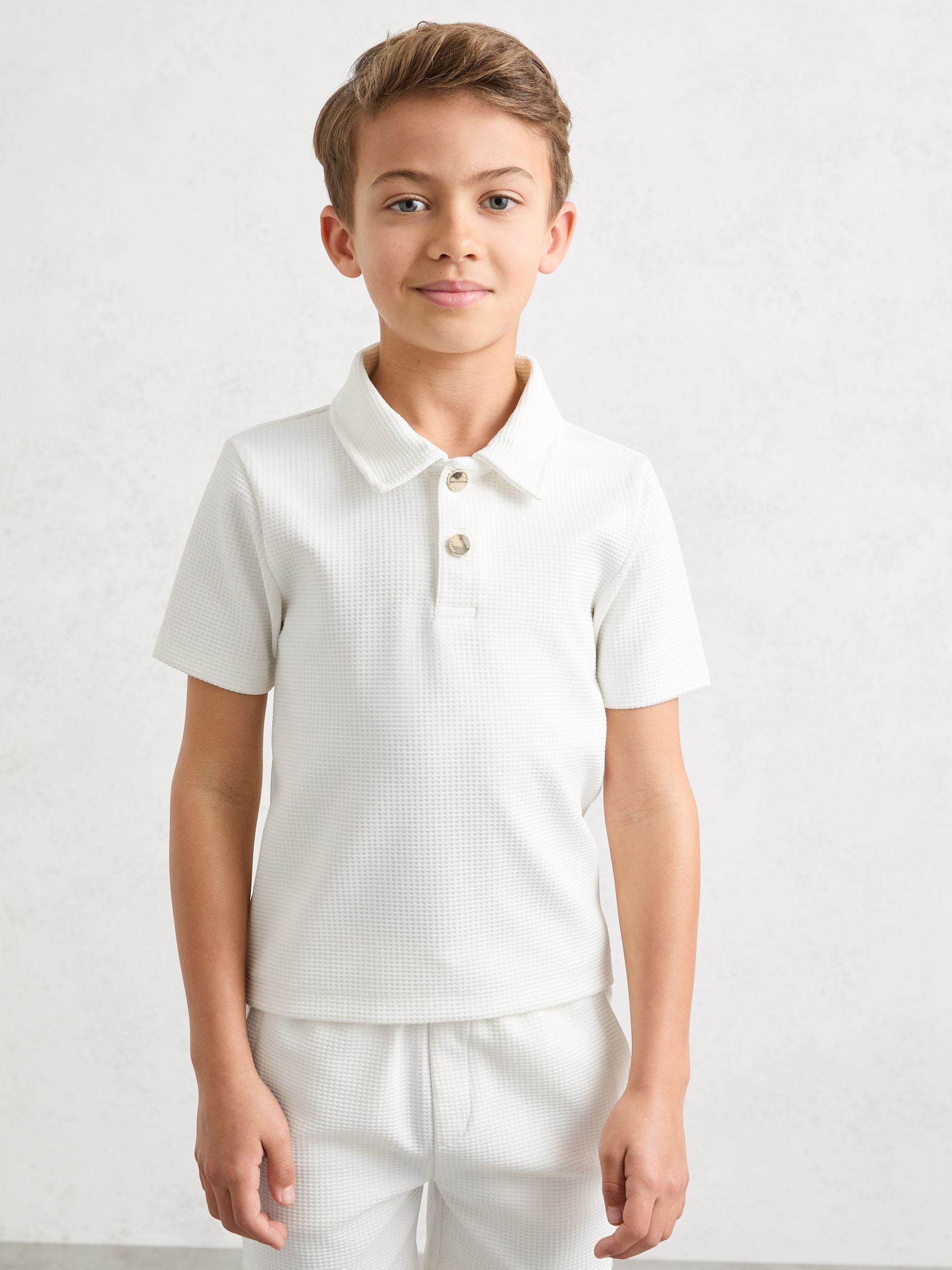 Polo Shirts in White - Image 1 of 4