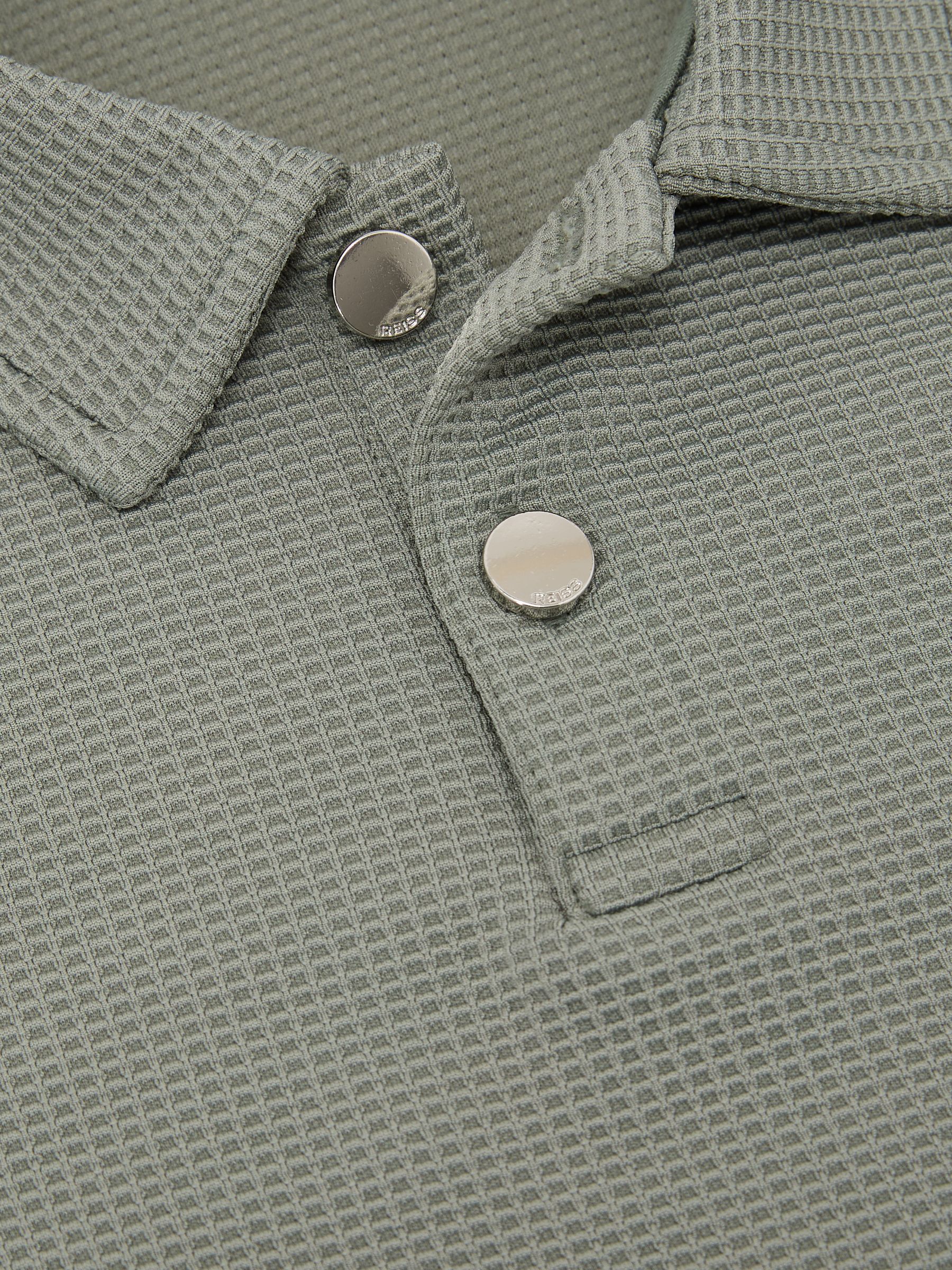 Polo Shirts in Sage - Image 2 of 2