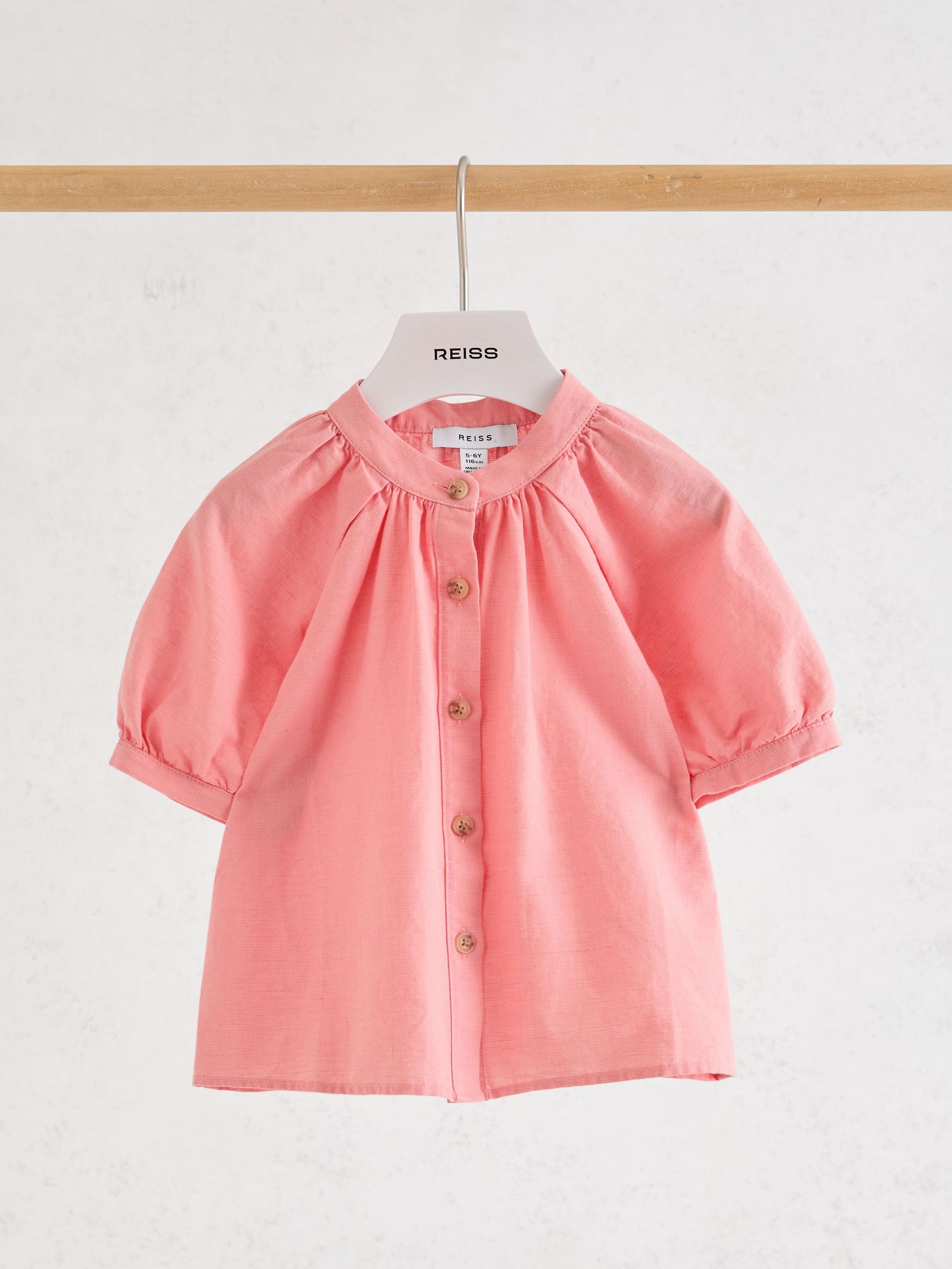 Shirt in Coral Pink - Image 2 of 3