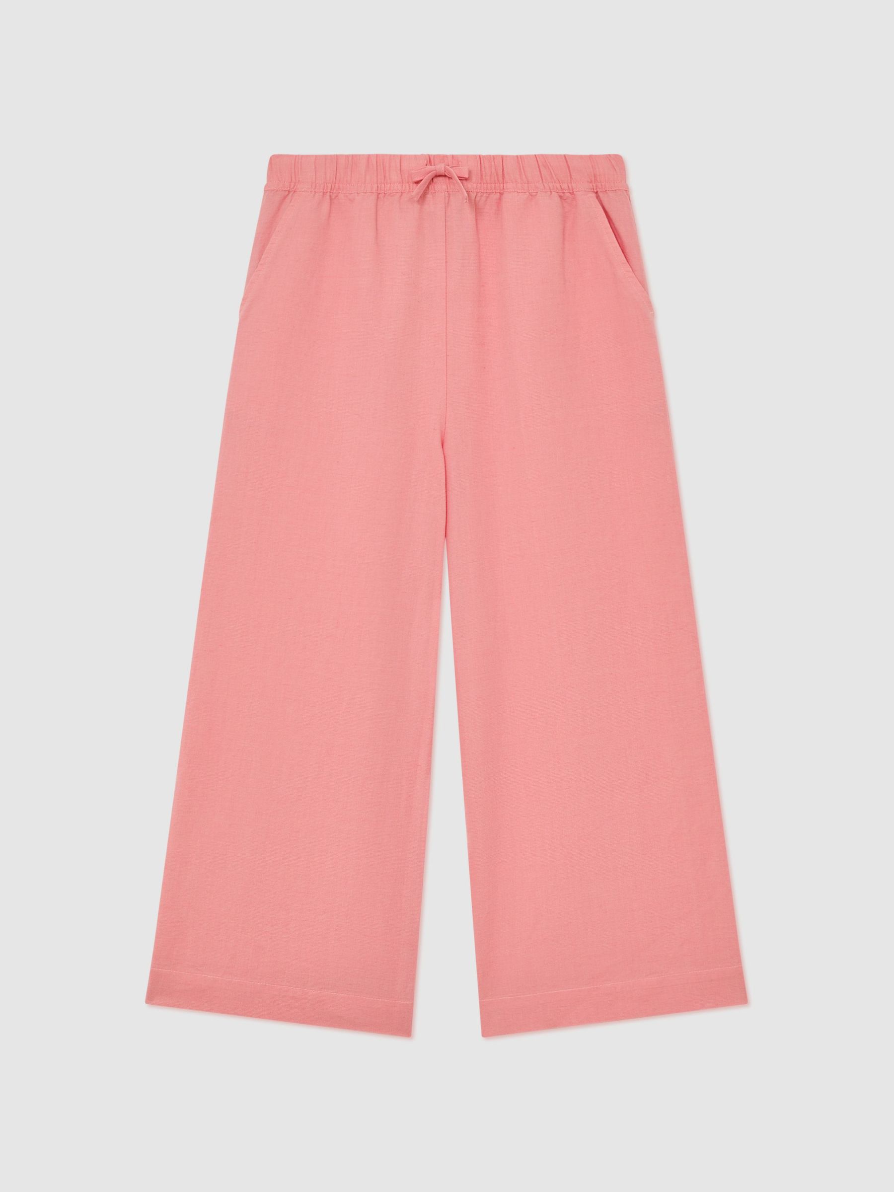 Trousers in Coral Pink - Image 2 of 3